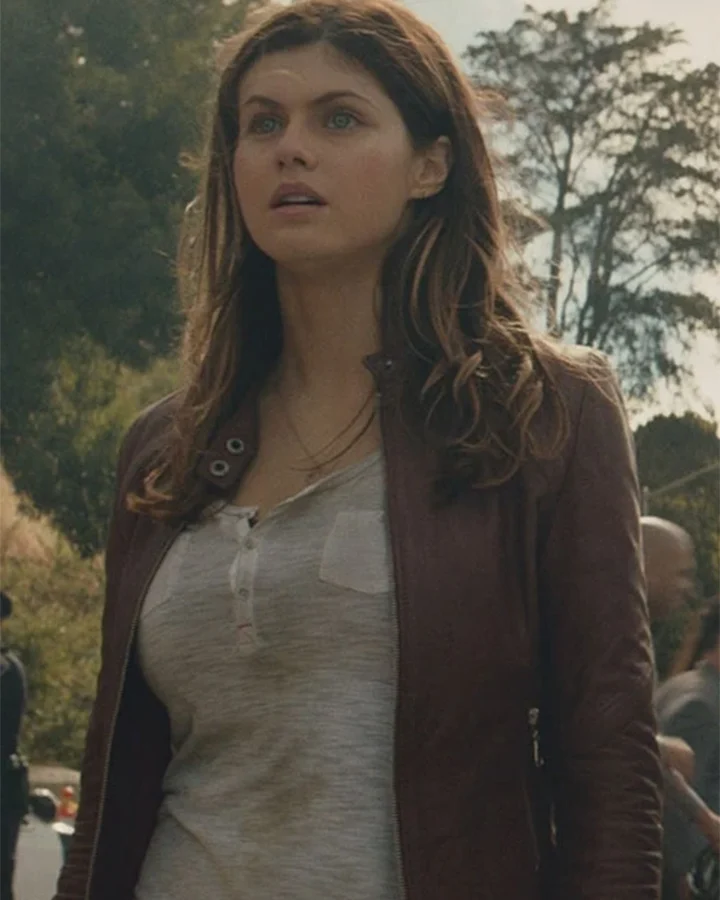 Alexandra Daddario San Andreas Leather Jacket | William Jacket