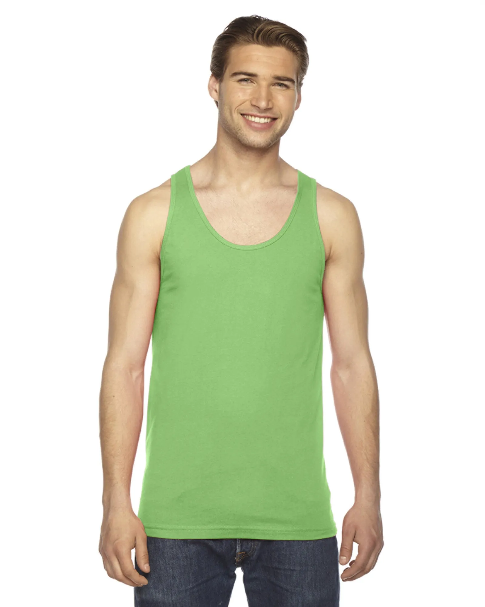 American Apparel Fraternity Scripted Tank Top - American Apparel 2408W - CAD