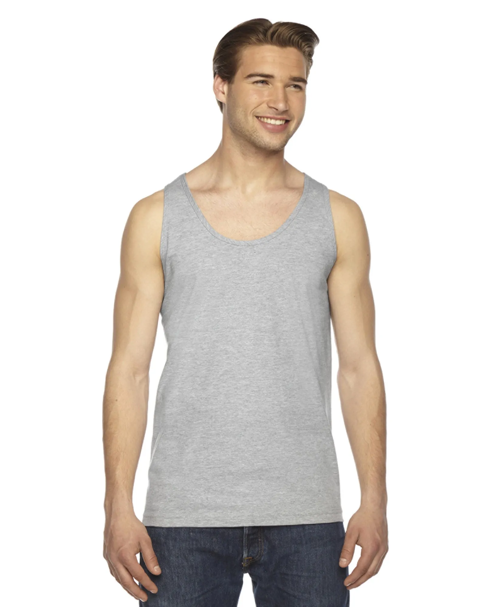 American Apparel Fraternity Scripted Tank Top - American Apparel 2408W - CAD