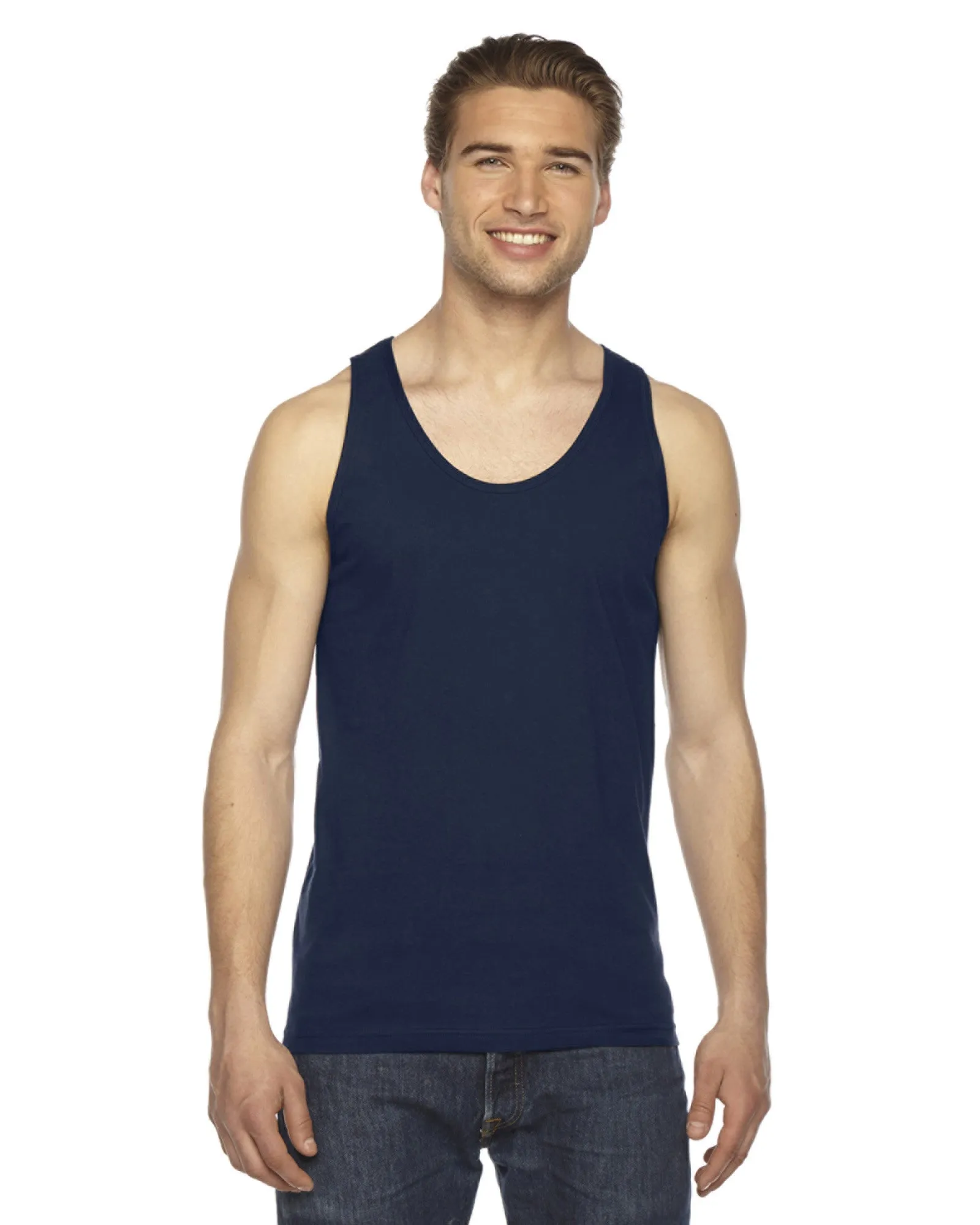 American Apparel Fraternity Scripted Tank Top - American Apparel 2408W - CAD