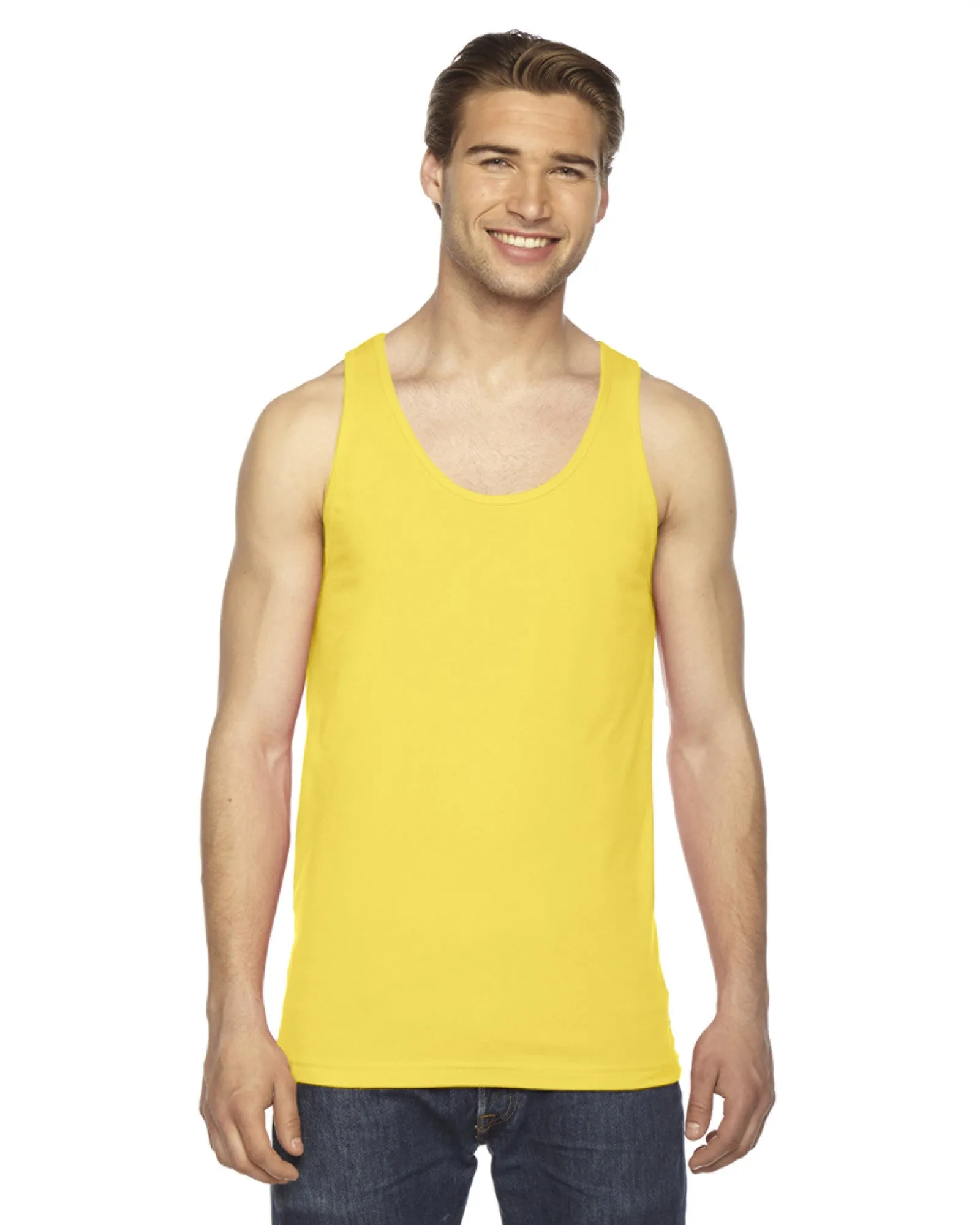 American Apparel Fraternity Scripted Tank Top - American Apparel 2408W - CAD