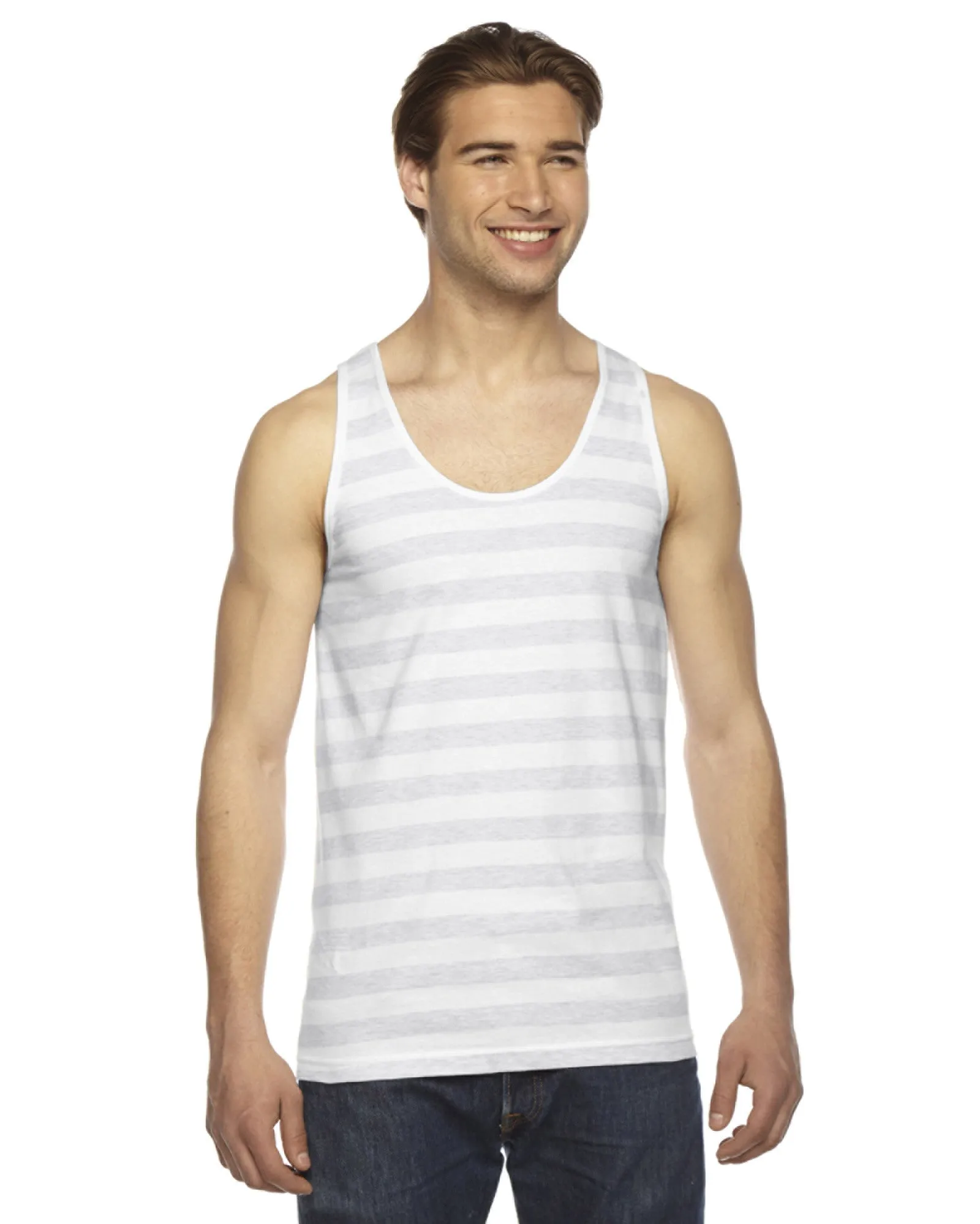 American Apparel Fraternity Scripted Tank Top - American Apparel 2408W - CAD