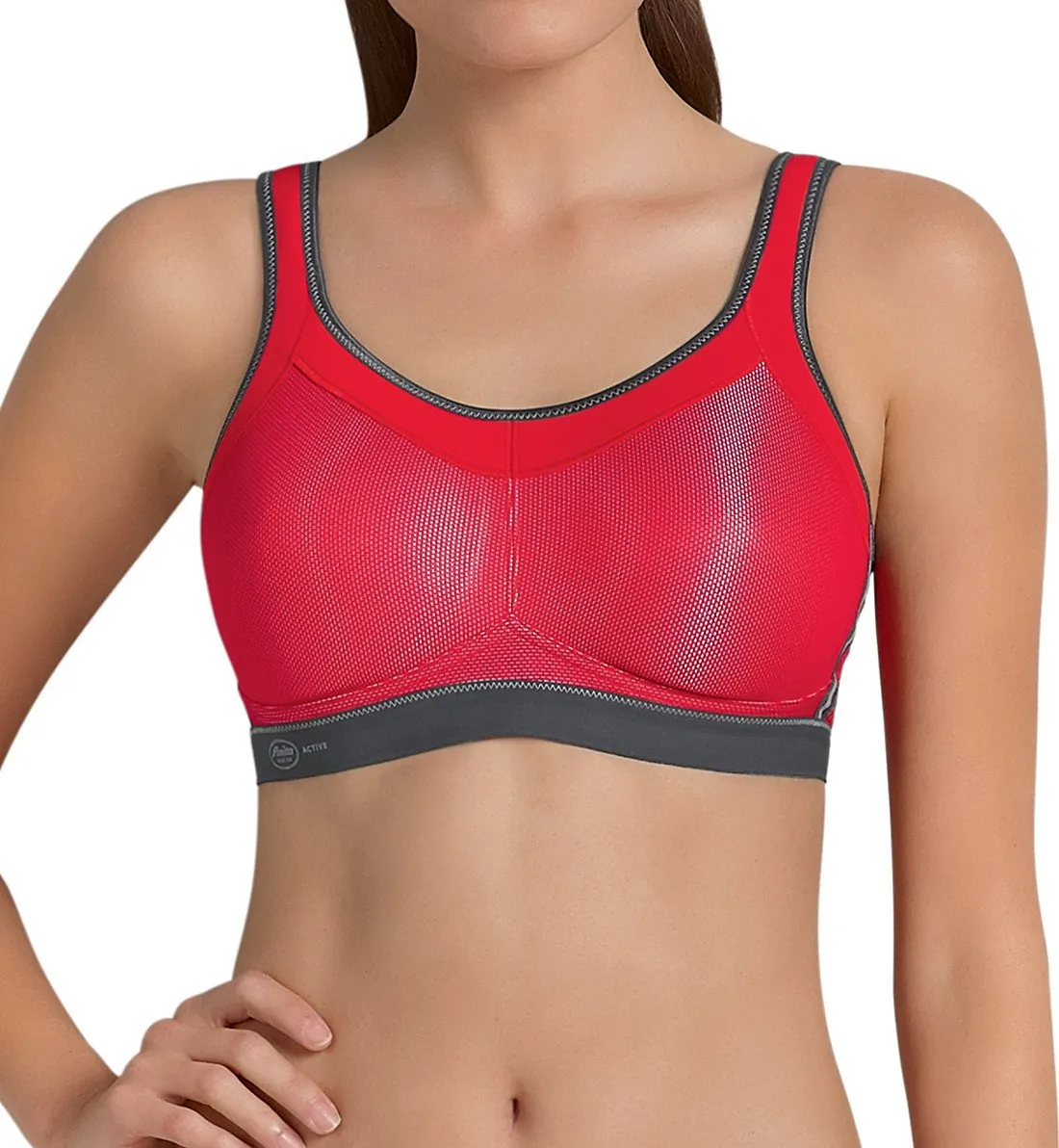 Anita Momentum Max Support Wireless Sports Bra (5529) - Red