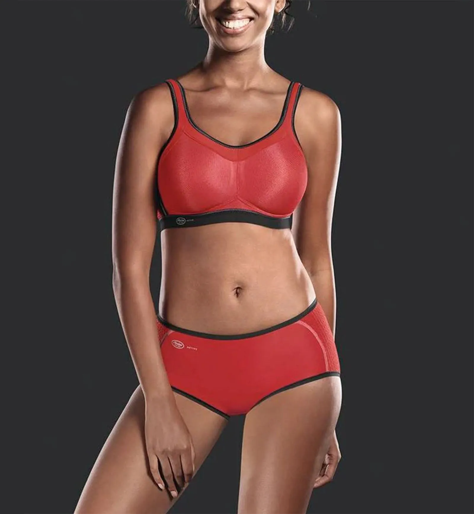 Anita Momentum Max Support Wireless Sports Bra (5529) - Red