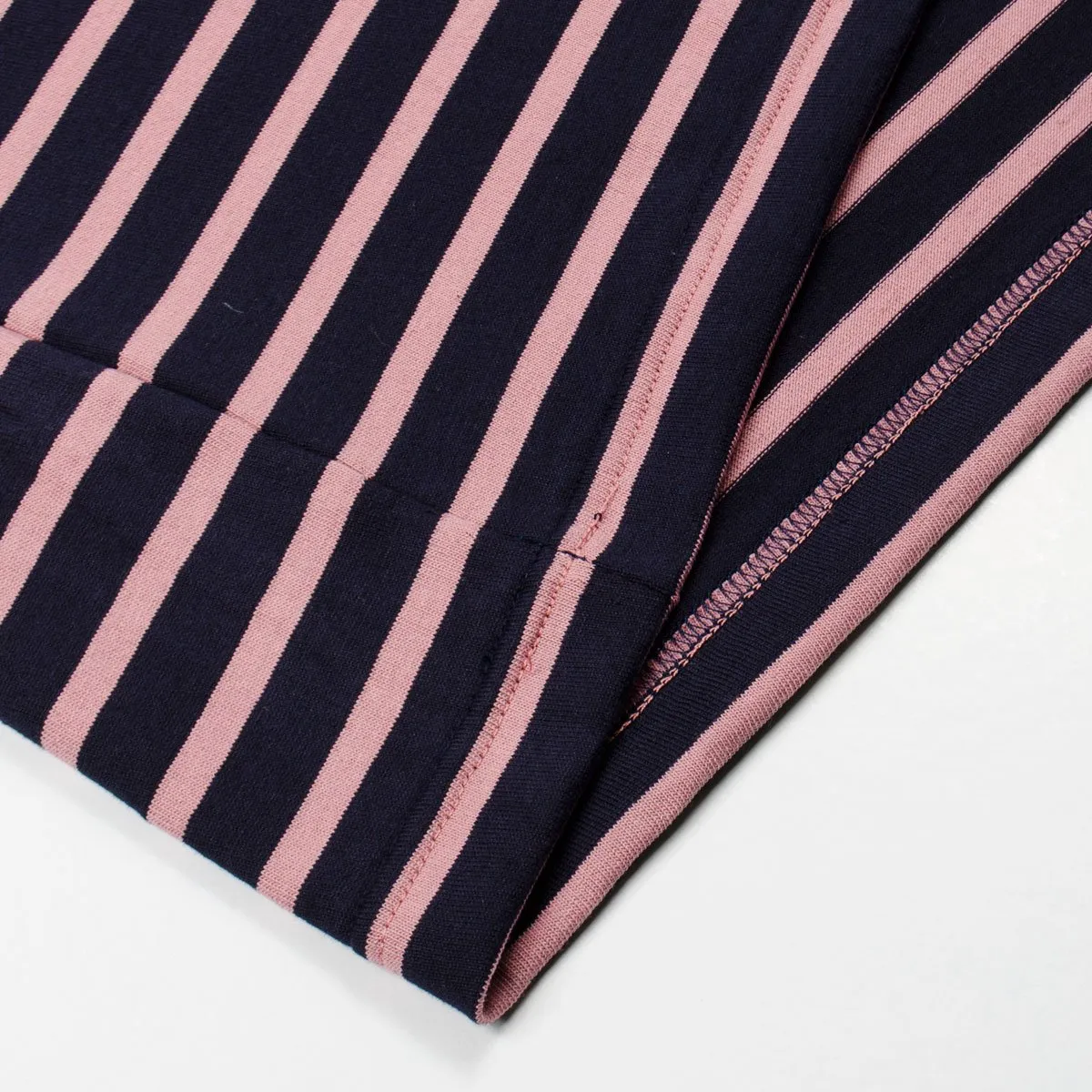 Arpenteur - Brehat Breton Jersey - Navy / Pink Stripes