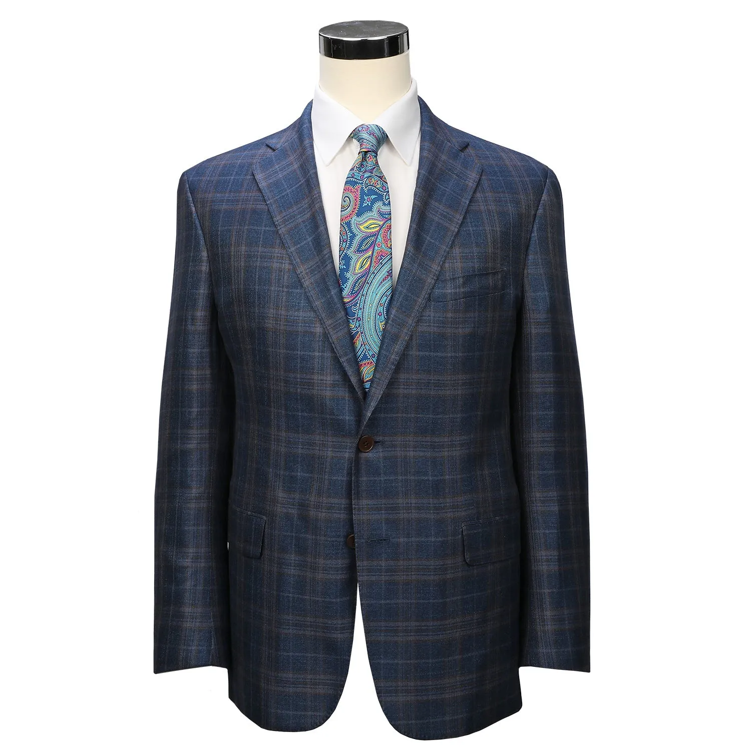 Audubon Blue with Gold Deco Sport Coat