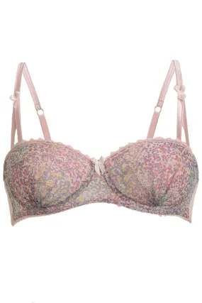 Blue Liberty Balcony Bra