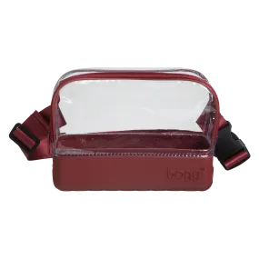 Bogg Stadium Bag - BURGUNDY baller