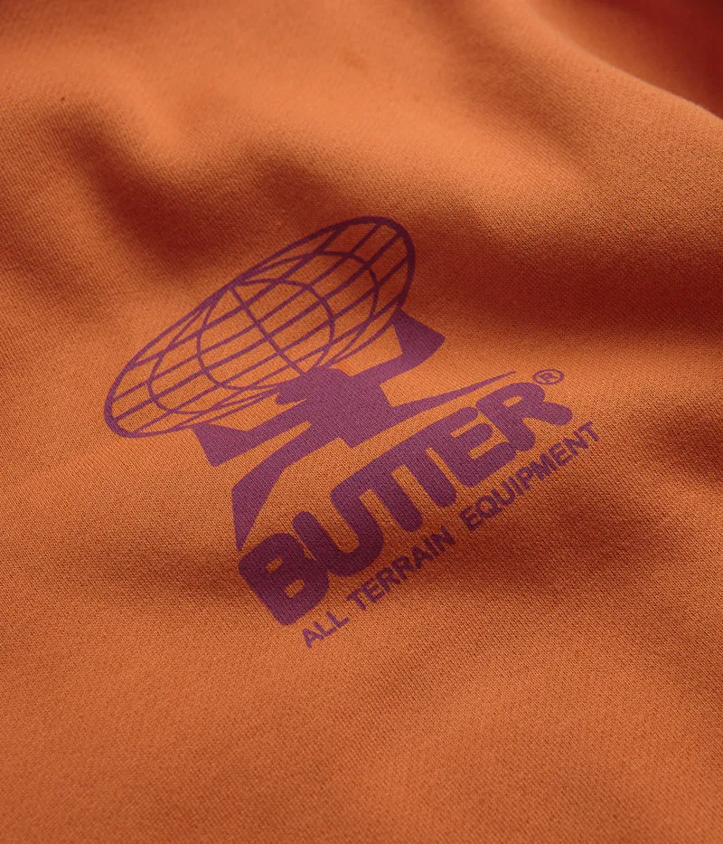 Butter Goods All Terrain Hoodie - Rust