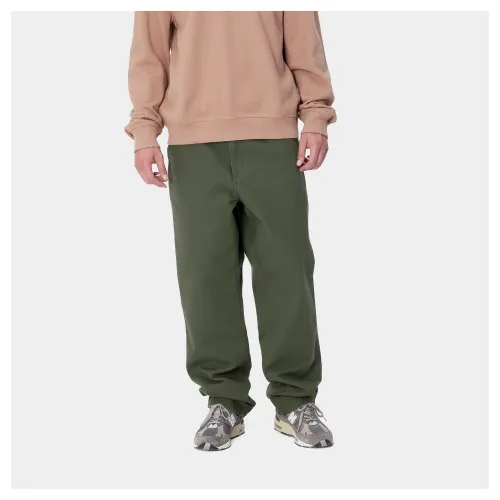 Carhartt WIP Men's Single Knee Pants | Green ﻿﻿I031497_2BR_02