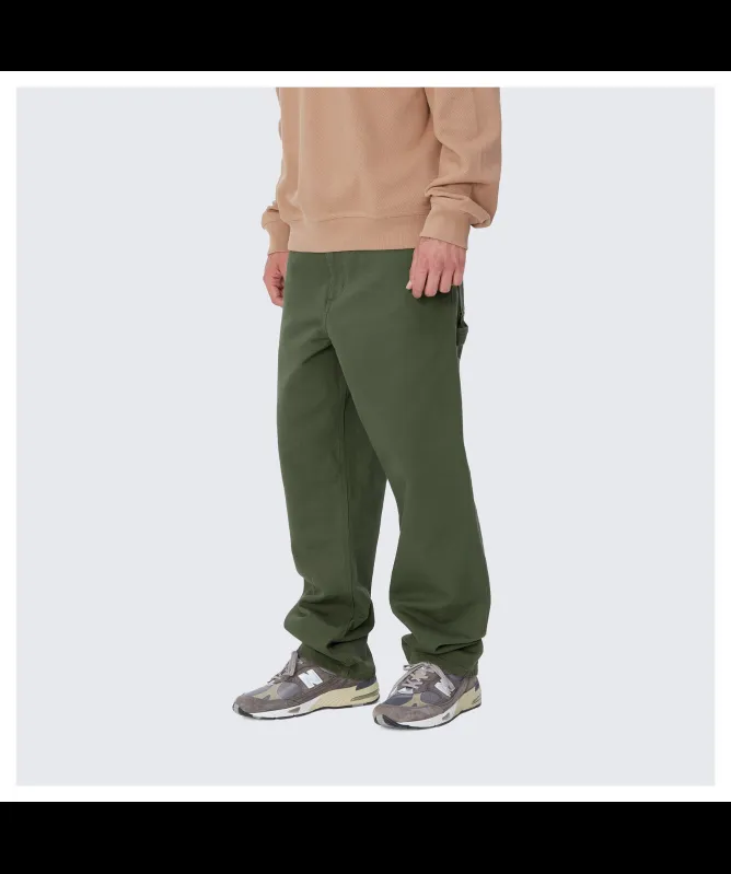 Carhartt WIP Men's Single Knee Pants | Green ﻿﻿I031497_2BR_02