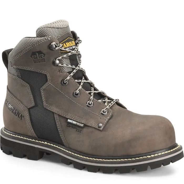 CAROLINA I-BEAM 6 COMPOSITE TOE WATERPROOF WORK BOOT SIZE 13EE GRAY