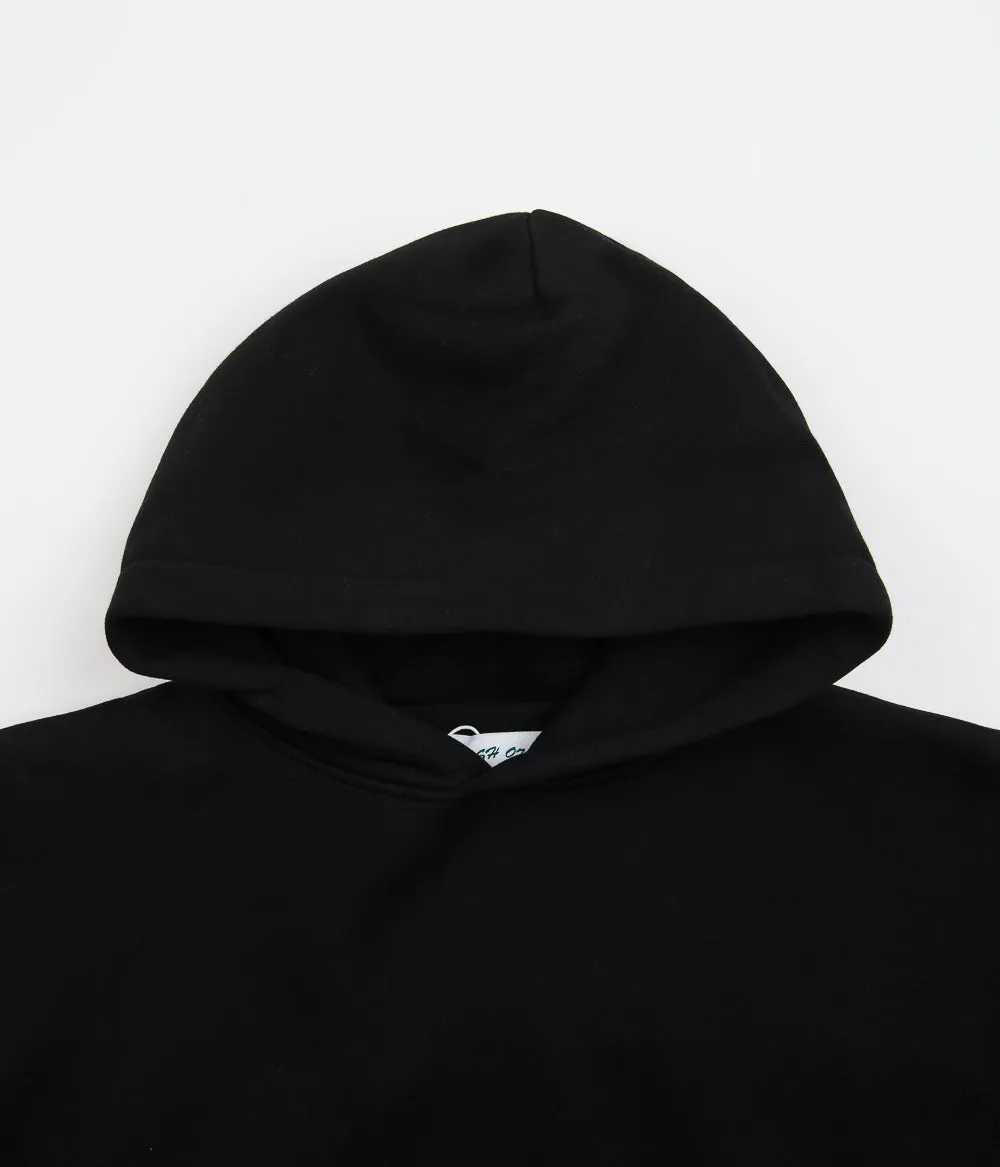 Cash Only Spell Out Hoodie - Black