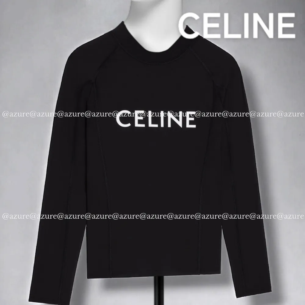 CELINE  |celine surf t-shirt in lycra