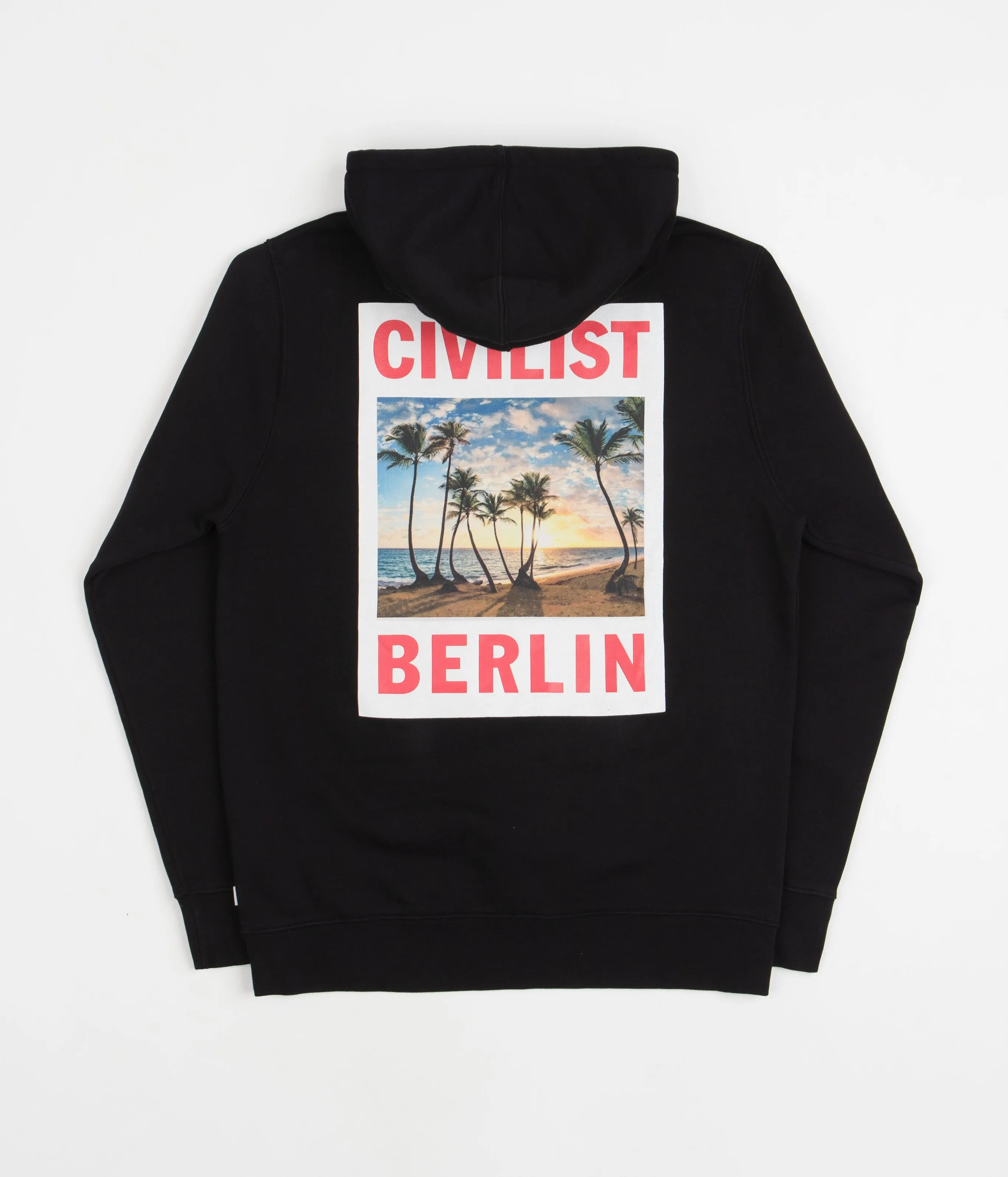 Civilist Palme Hoodie - Black