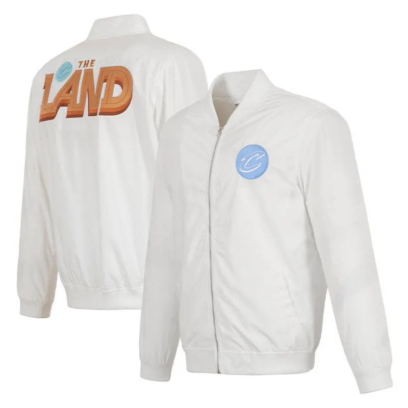 Cleveland Cavaliers White Jacket - William Jacket