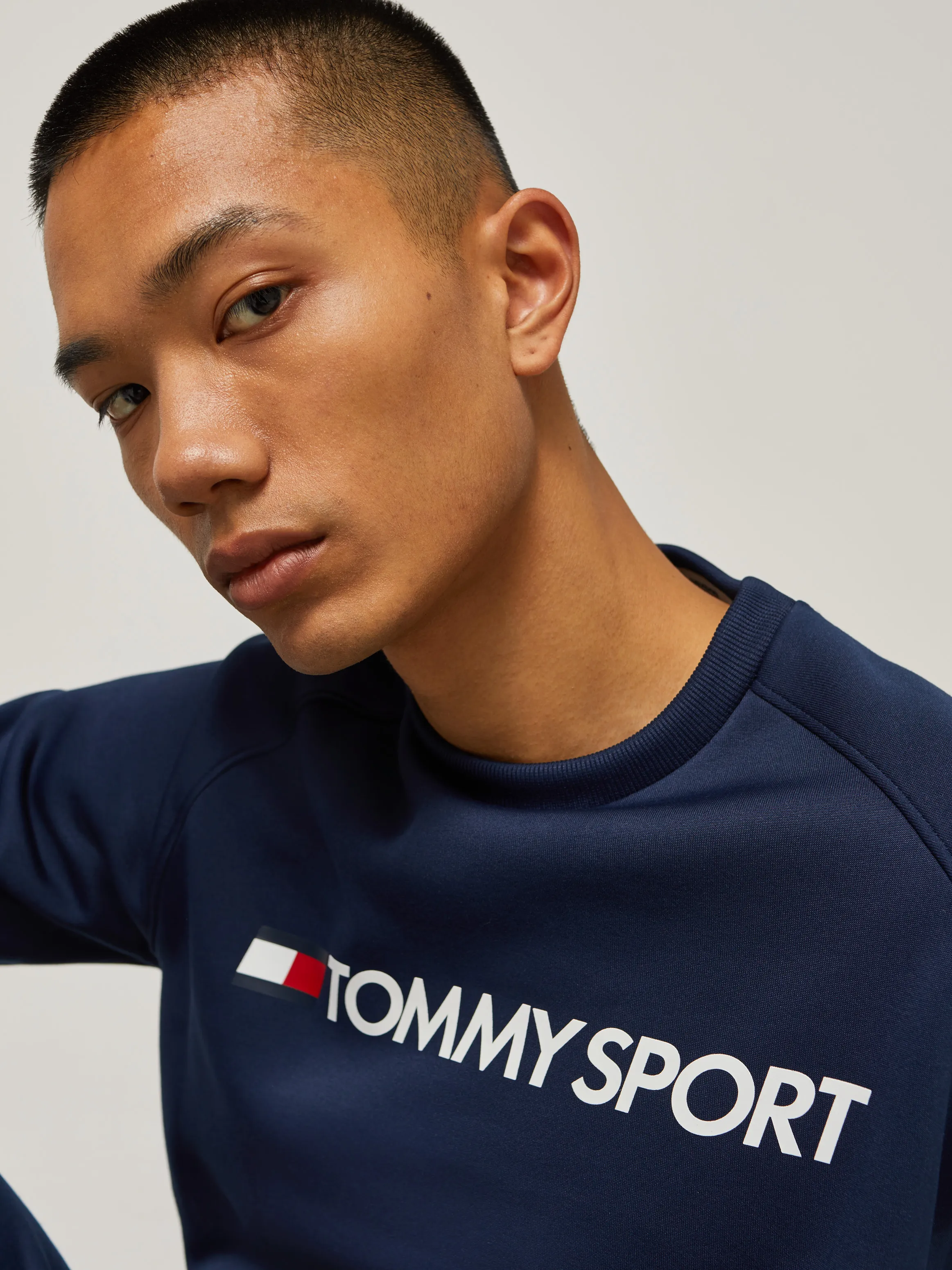 Crew Neck Logo Sweatshirt | Hoodies | Tommy Hilfiger