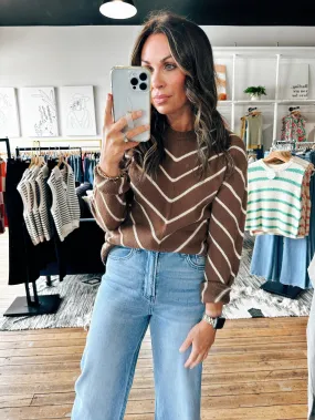 Crystal Striped Sweater-2 Colors