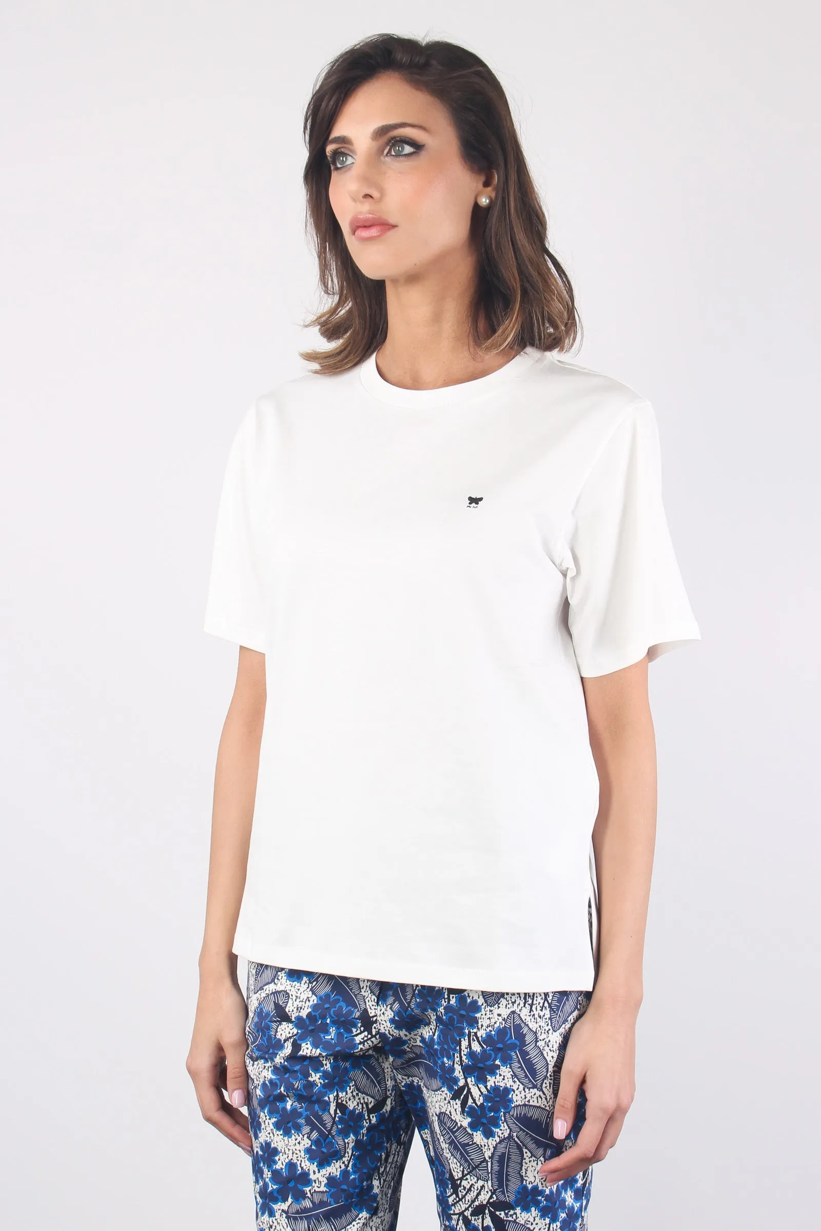 Deodara T-shirt Cotone Bianco