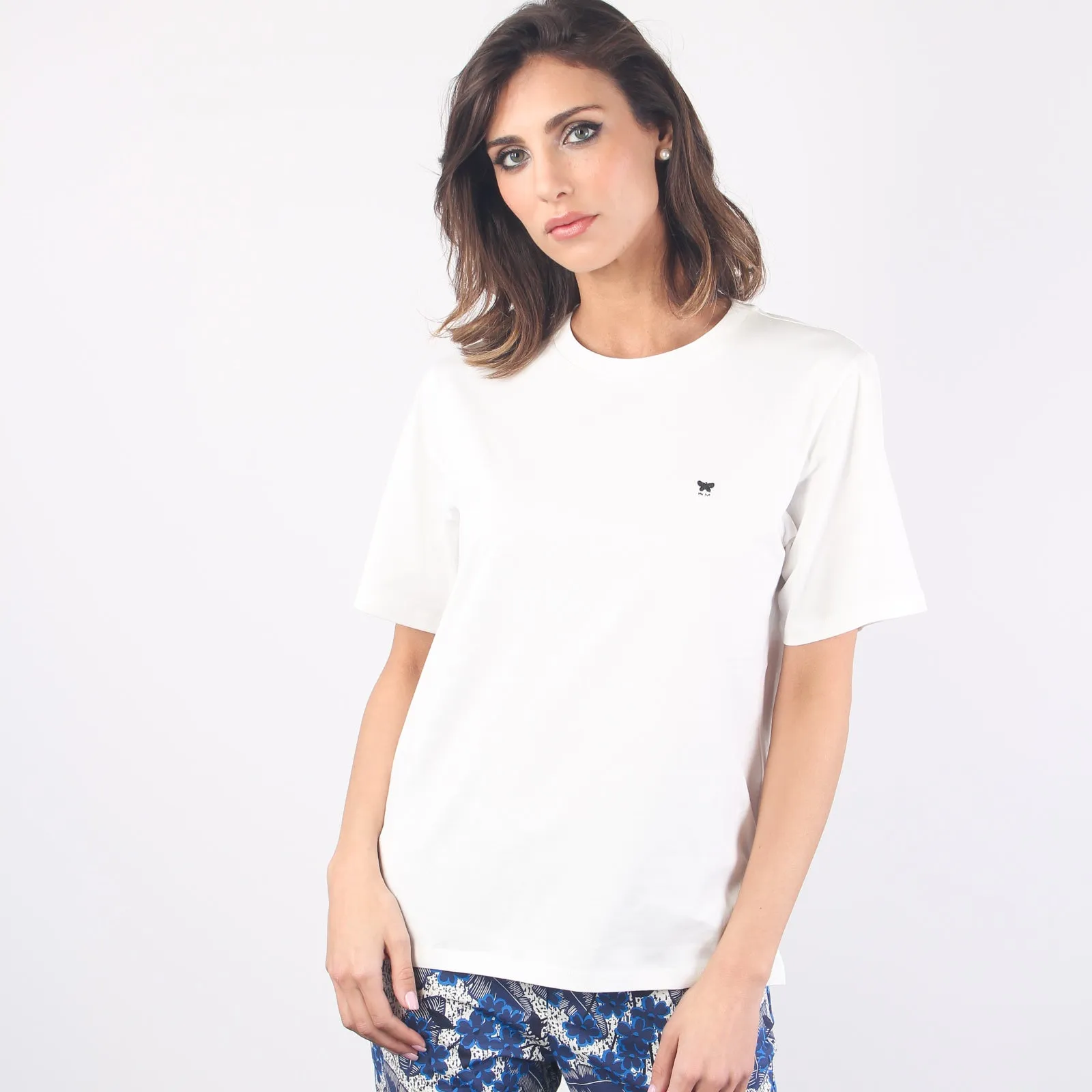 Deodara T-shirt Cotone Bianco