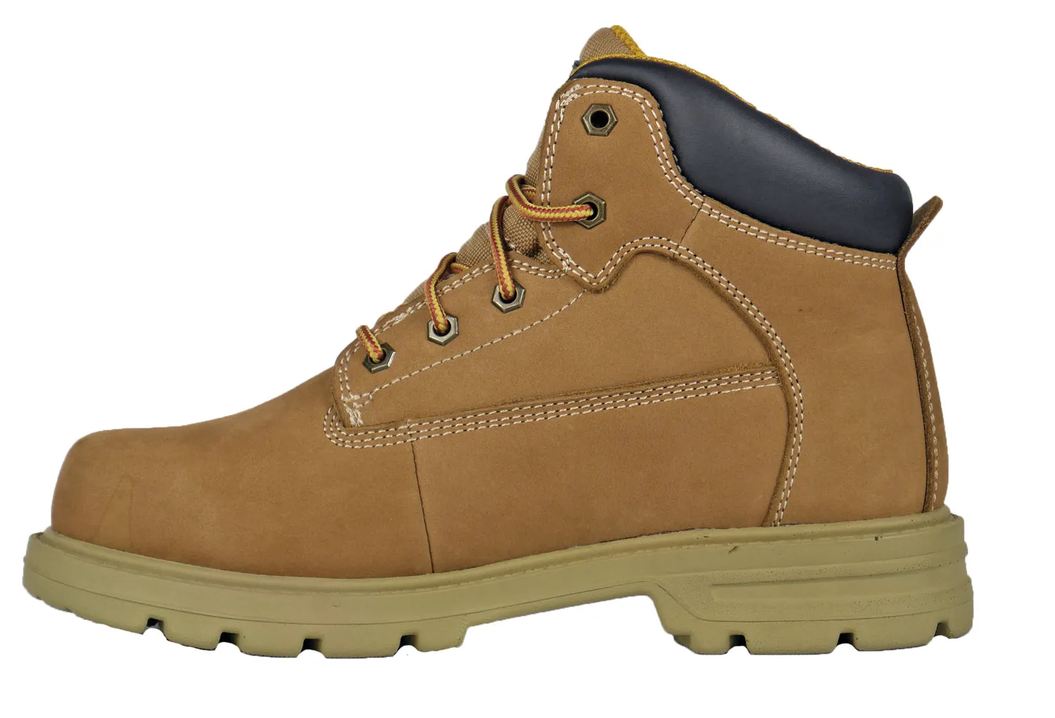 DieHard Mens Charger Soft Toe Wheat Leather Nubuck Work Boots 11 D