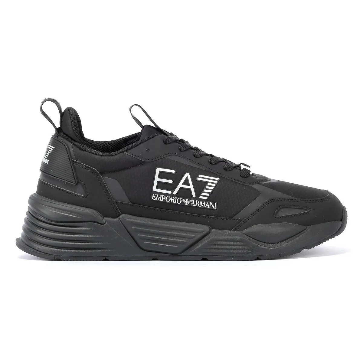 EA7 Ace Runner Exagon Men's Black Trainers