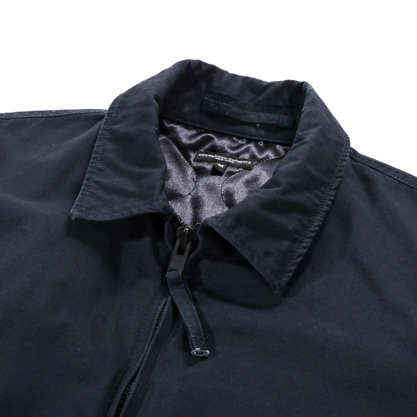 ENGINEERED GARMENTS G8 JACKET DARK NAVY HEAVYWEIGHT COTTON RIPSTOP