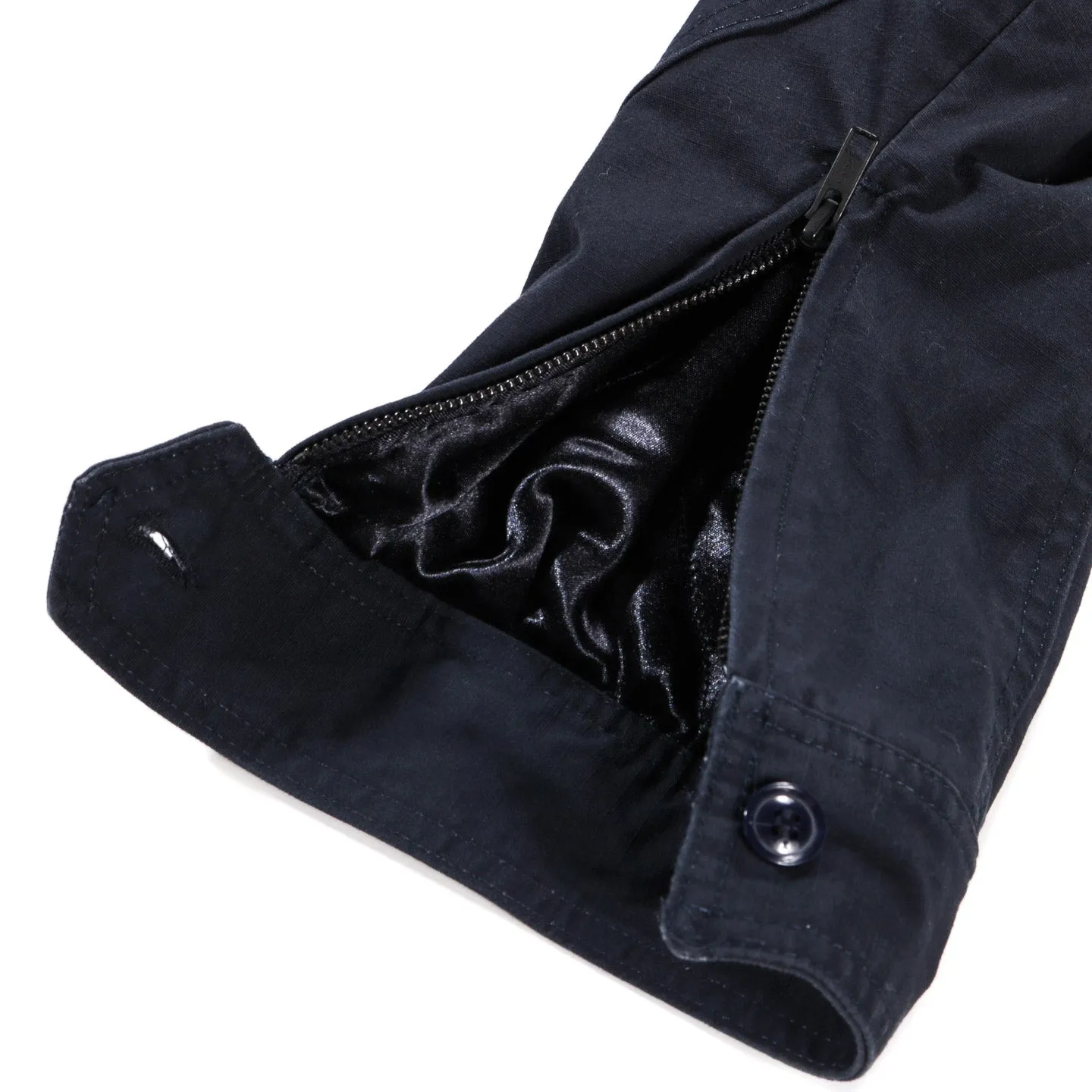 ENGINEERED GARMENTS G8 JACKET DARK NAVY HEAVYWEIGHT COTTON RIPSTOP