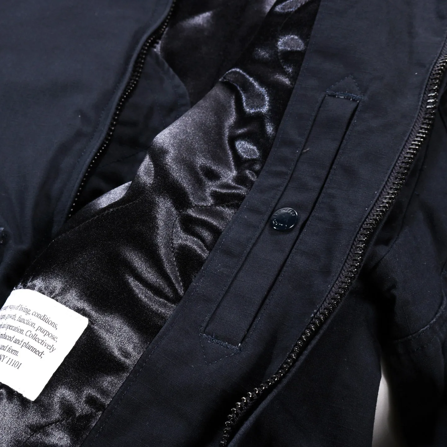 ENGINEERED GARMENTS G8 JACKET DARK NAVY HEAVYWEIGHT COTTON RIPSTOP