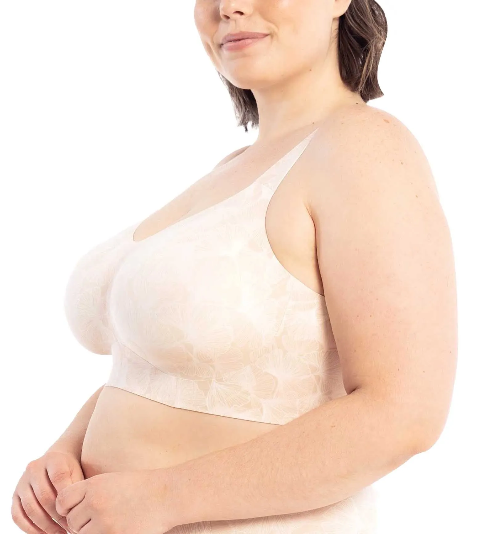 Evelyn & Bobbie BEYOND Adjustable Bra (1732) - Champagne Ginkgo