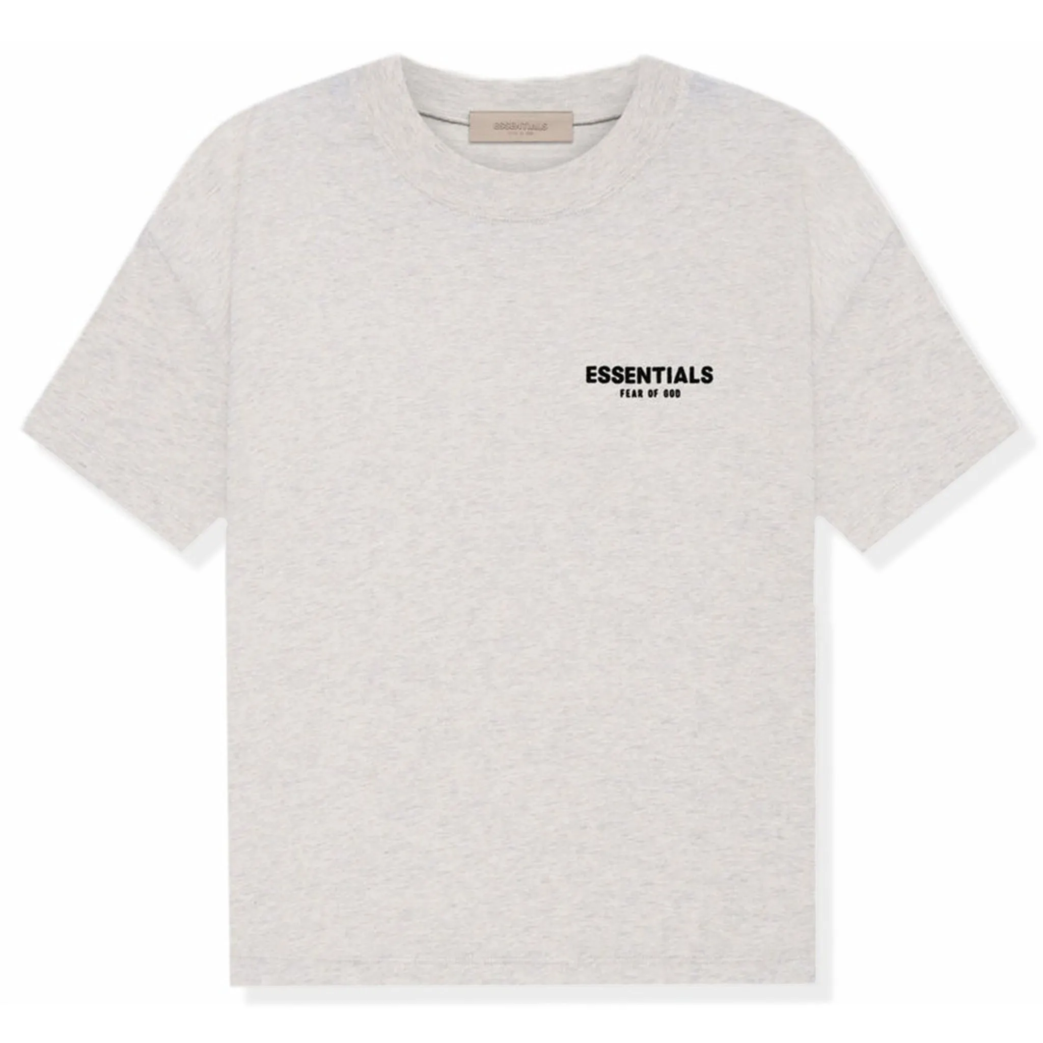 Fear Of God Essentials Light Oatmeal T Shirt (SS22)