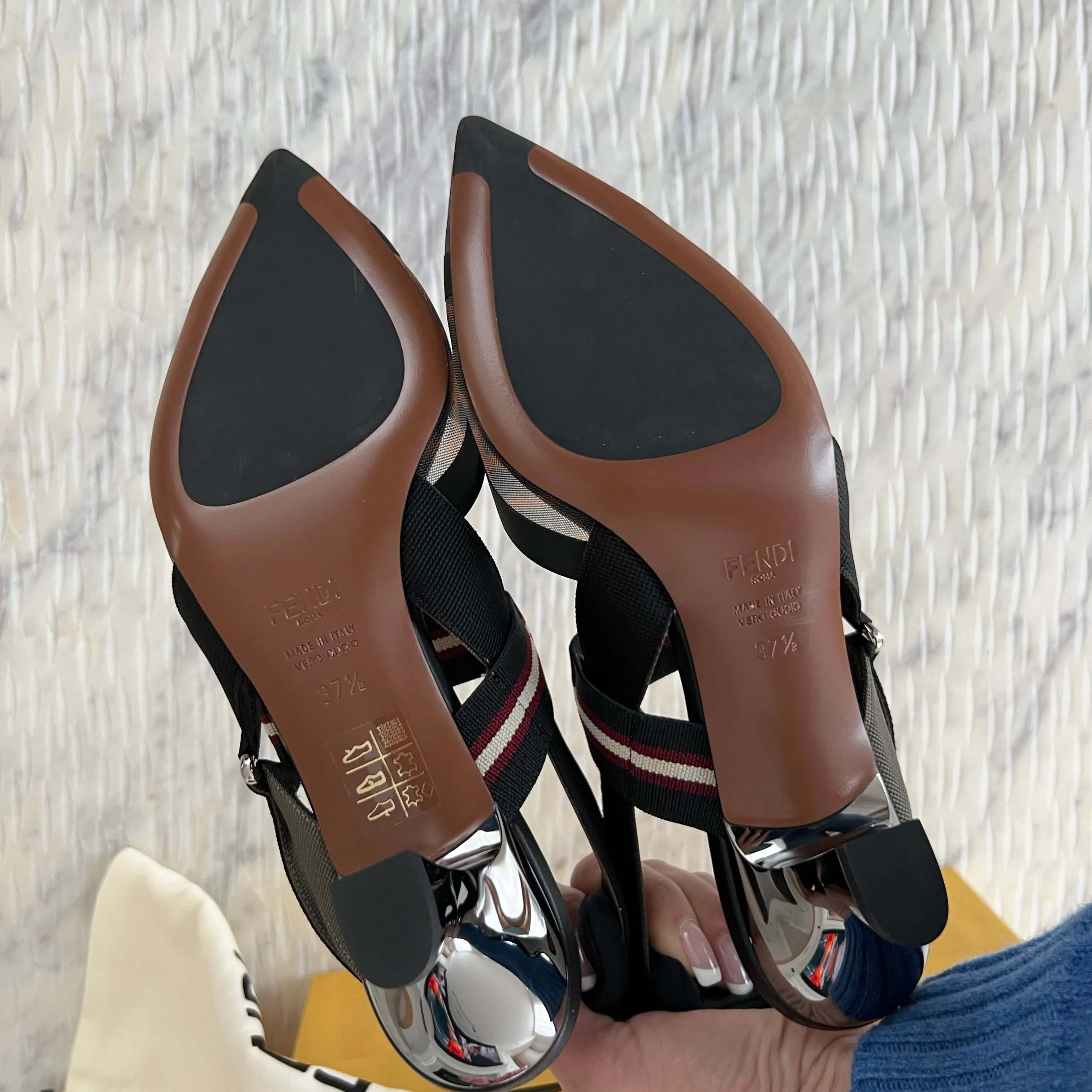 Fendi Colibri Heels