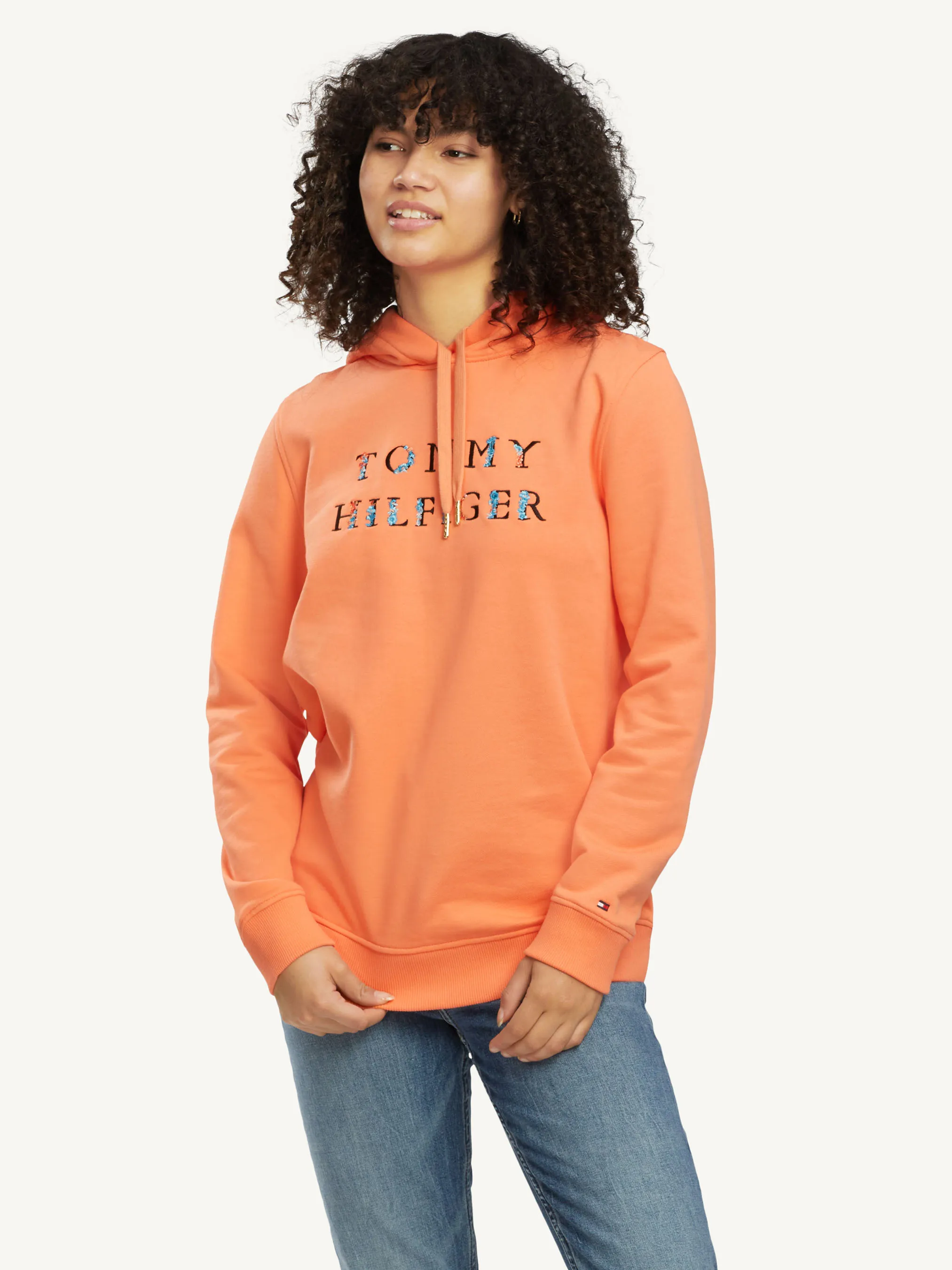 Floral Logo Hoodie |  Sweatshirts & Hoodies |  Tommy Hilfiger