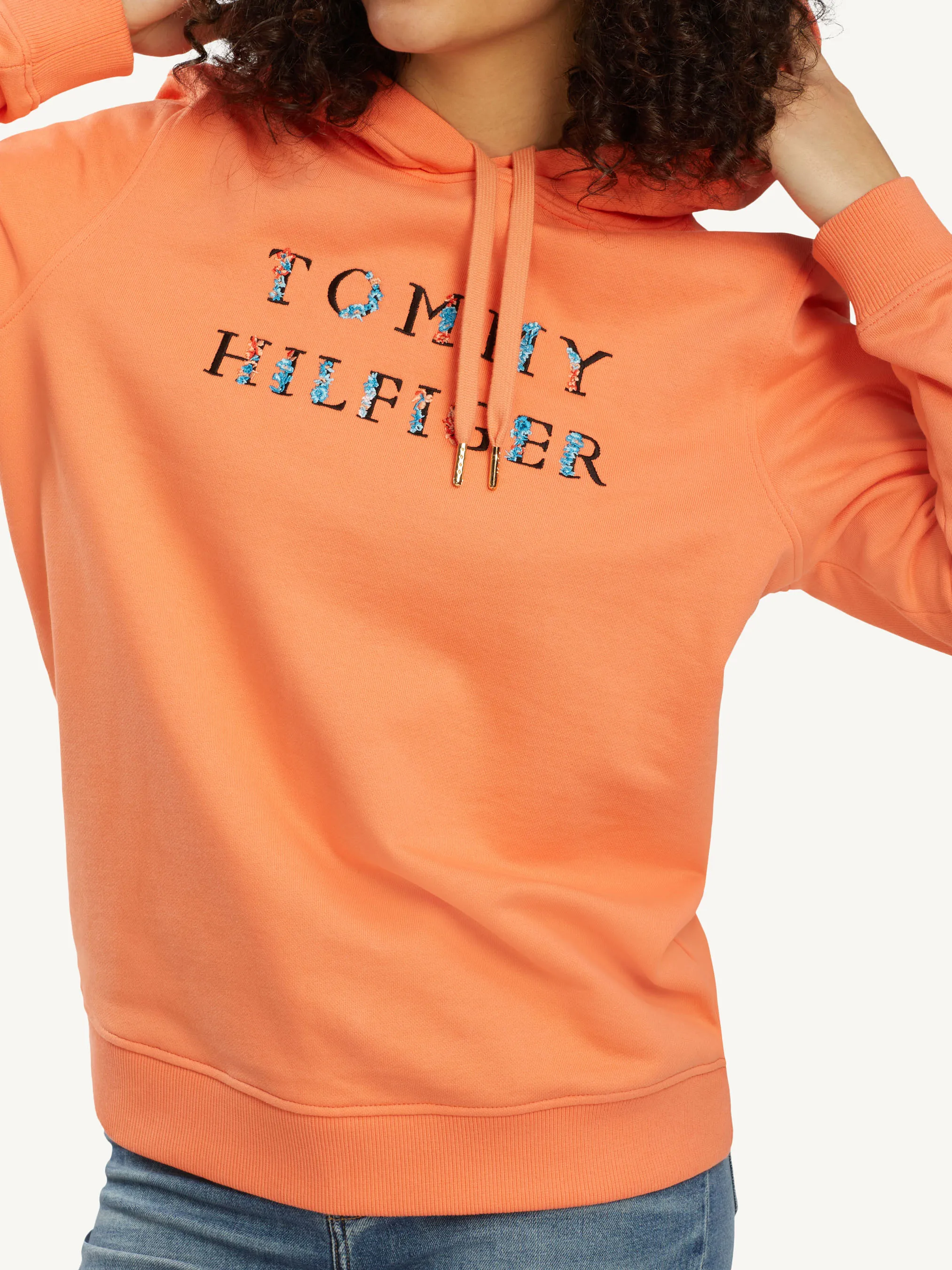 Floral Logo Hoodie |  Sweatshirts & Hoodies |  Tommy Hilfiger