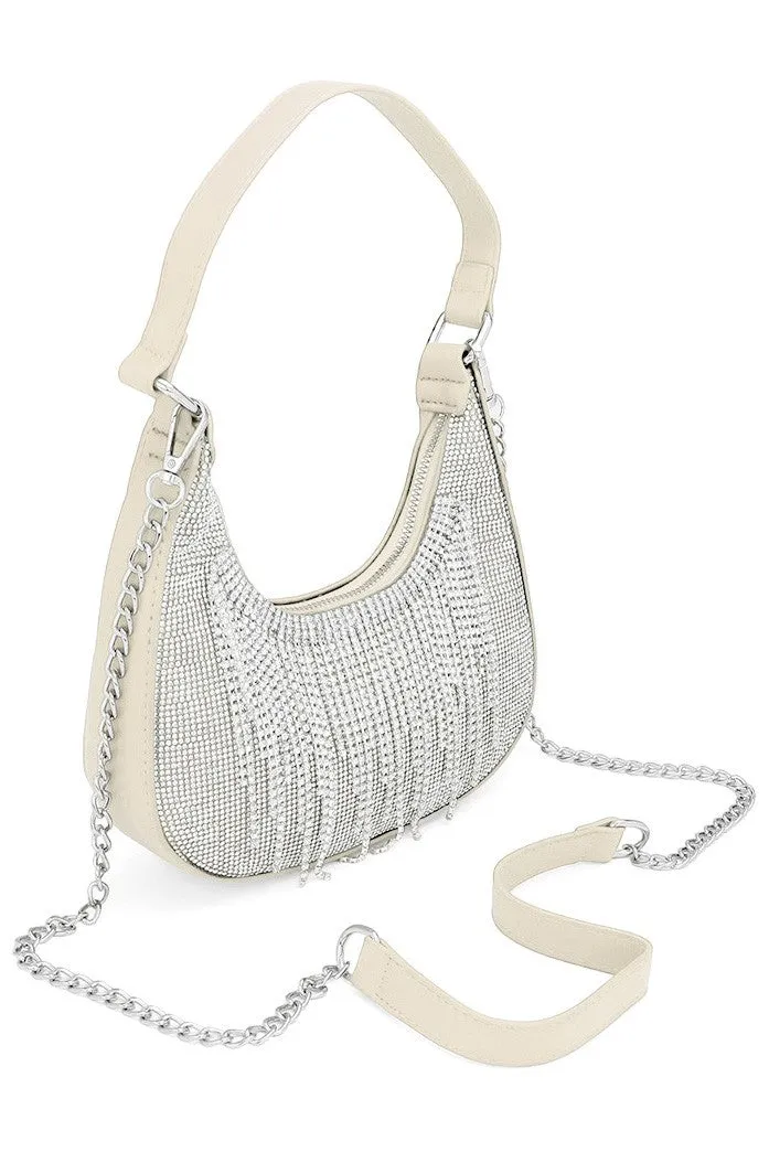 Fringe Rhinestone Bag