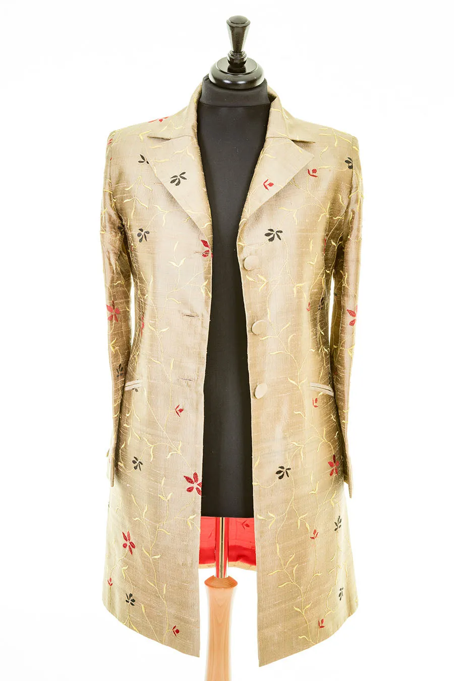 Grace Coat in Jaipur Gold