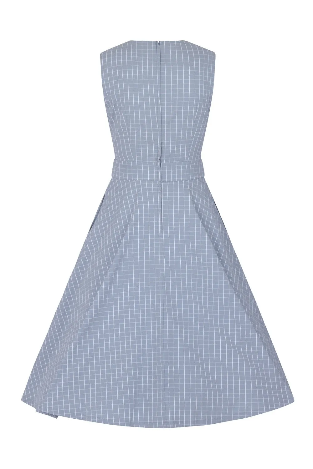 GRID CHECK DRESS