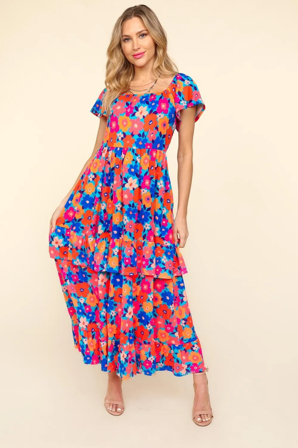 HANNAH FLORAL MAXI DRESS