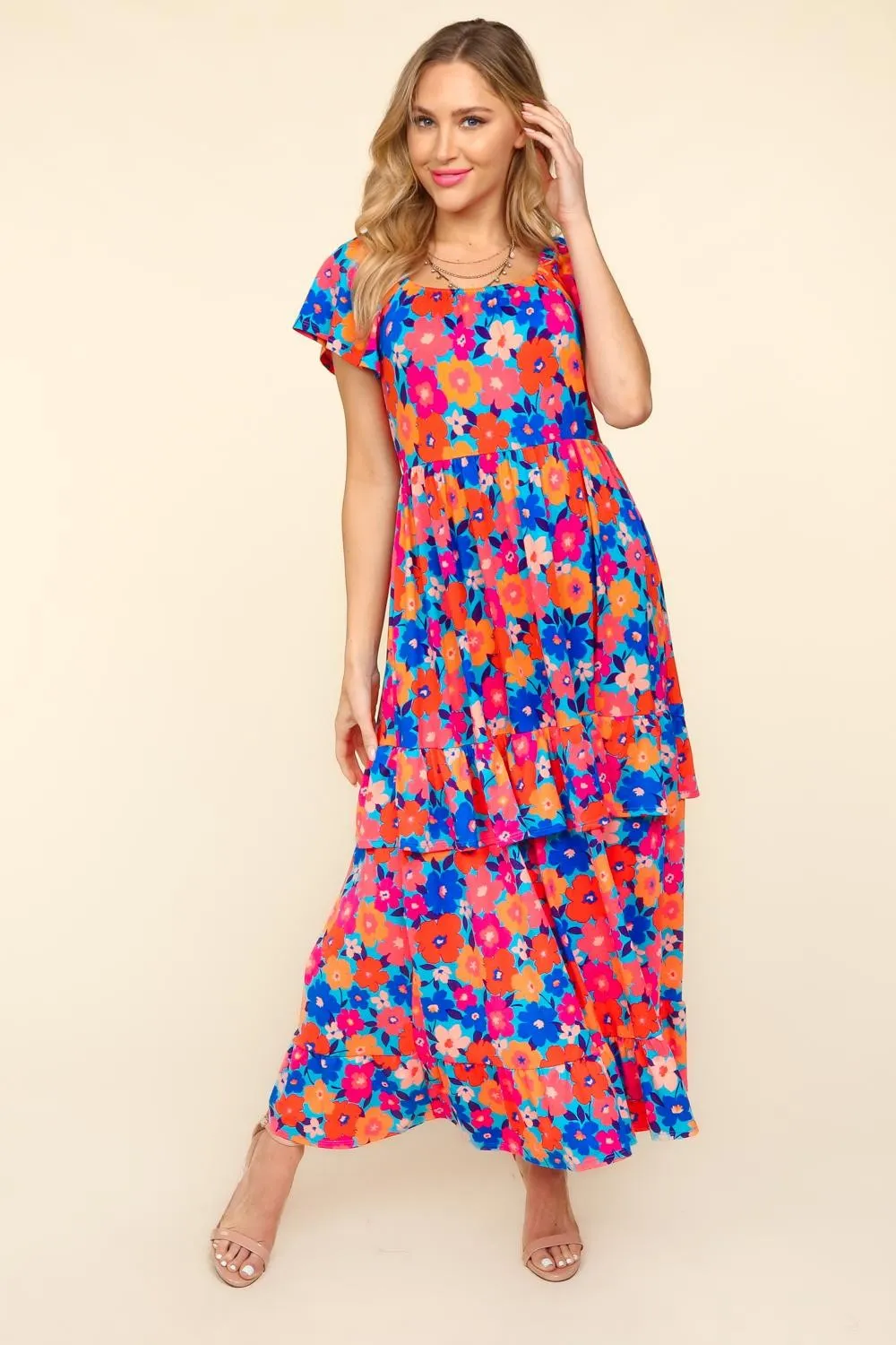 HANNAH FLORAL MAXI DRESS