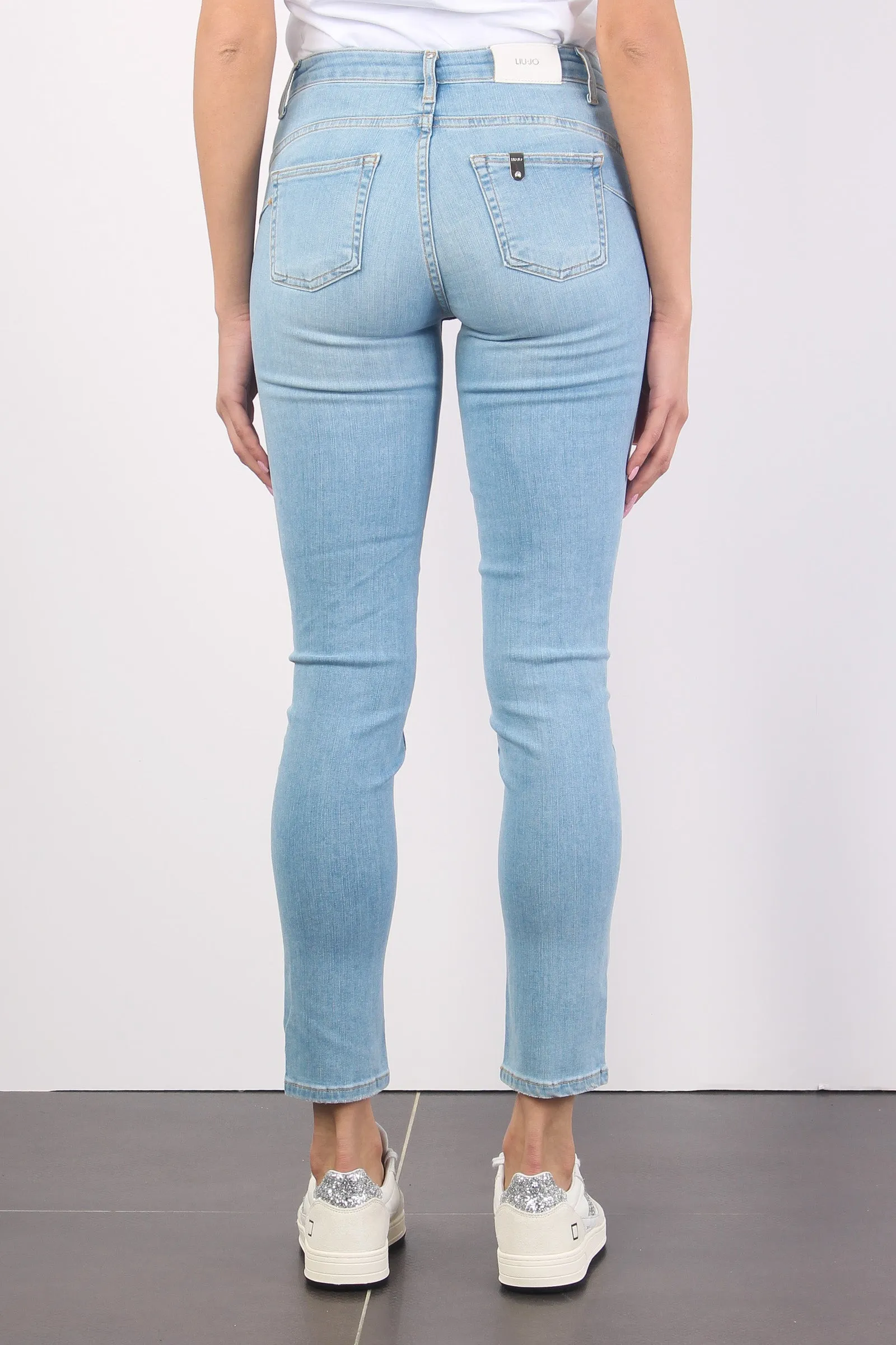 Jeans Ideal Basico Denim Chiaro