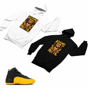 Jordan 12 University Gold Matching Custom Designed Hoodies JD 12-17-3