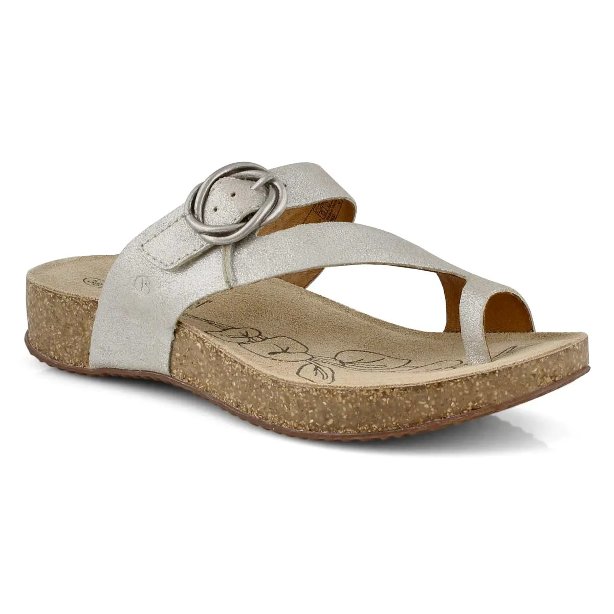 Josef Seibel Tonga 52 Toe Post Sandal- Off- White