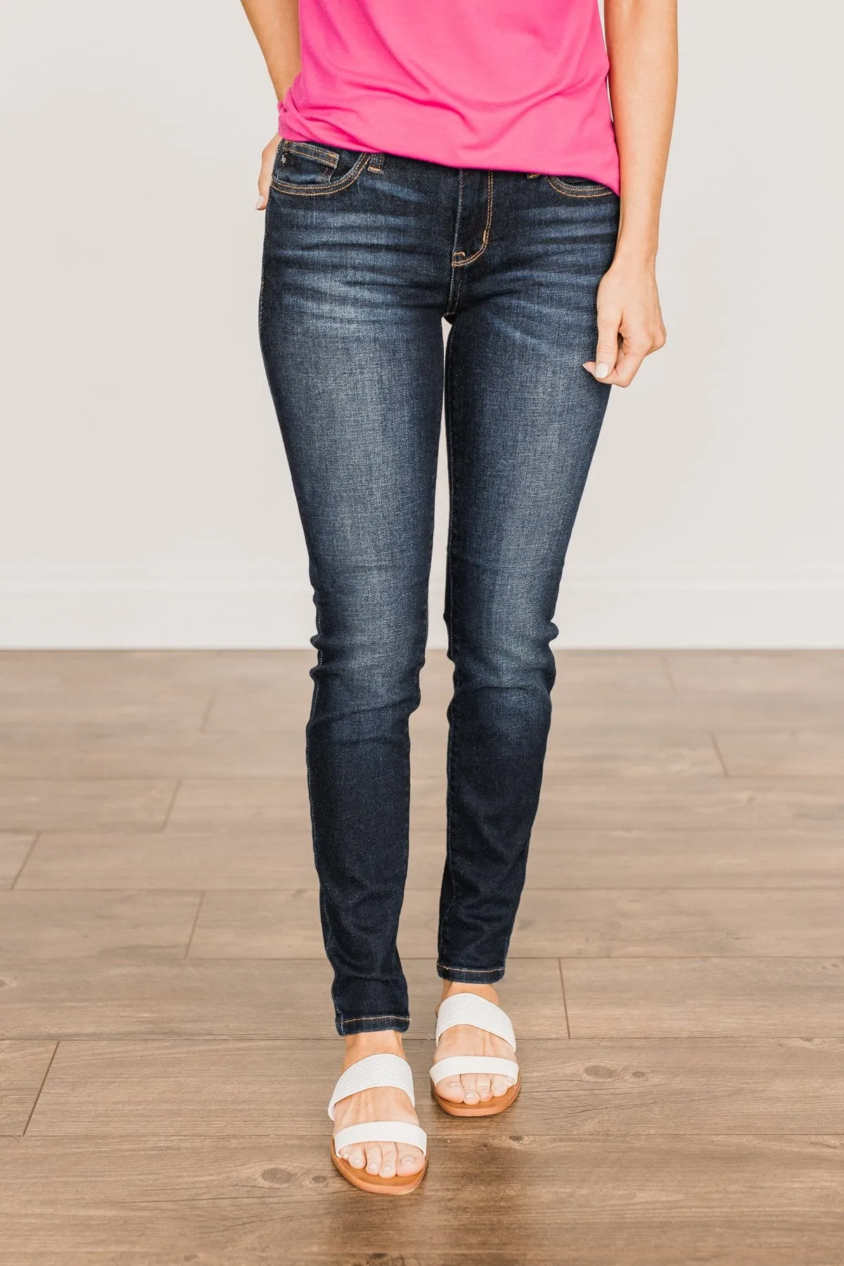 Judy Blue Mid-Rise Jeans- Ainsley Wash