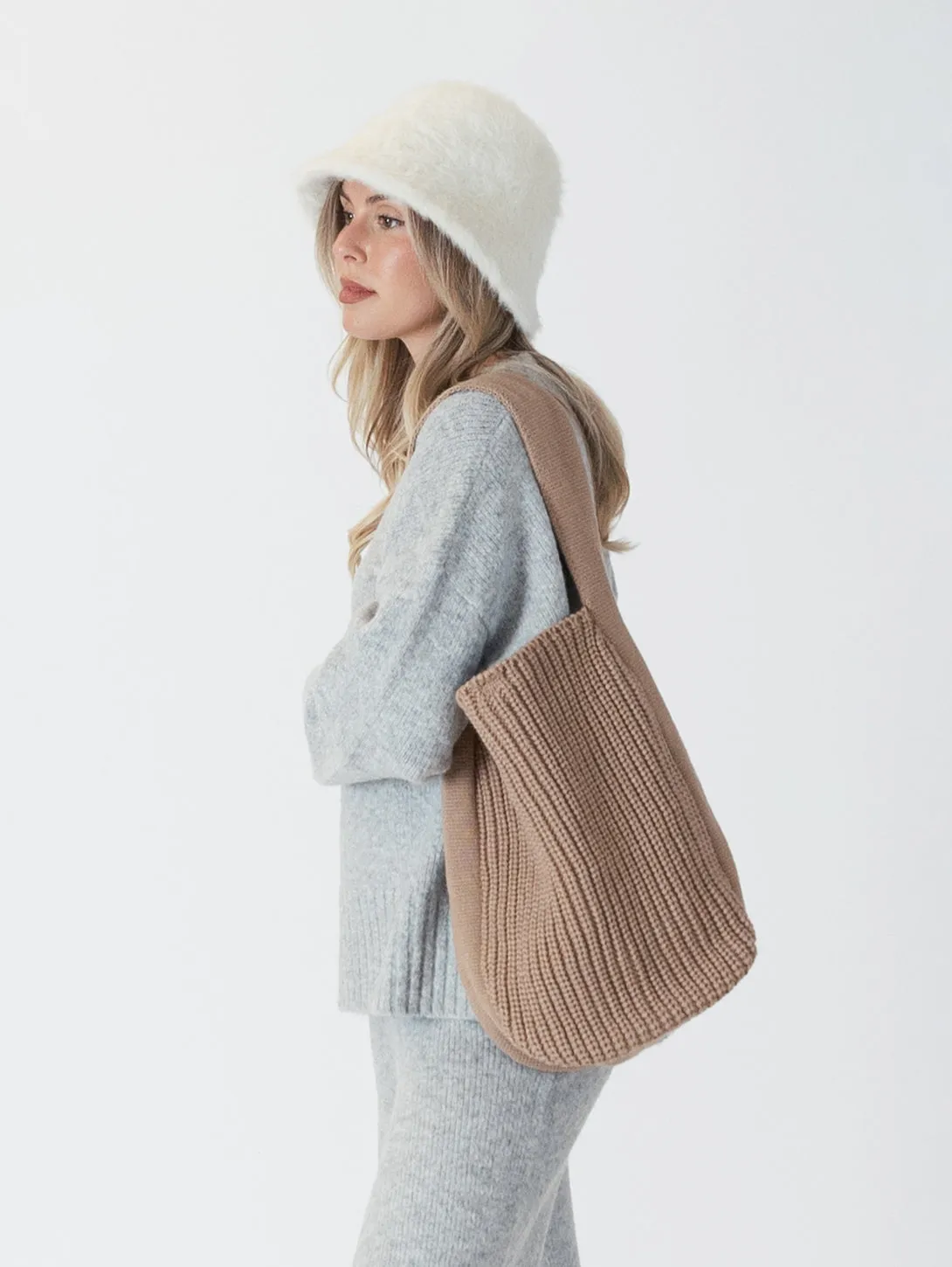 Knit Bag - Camel