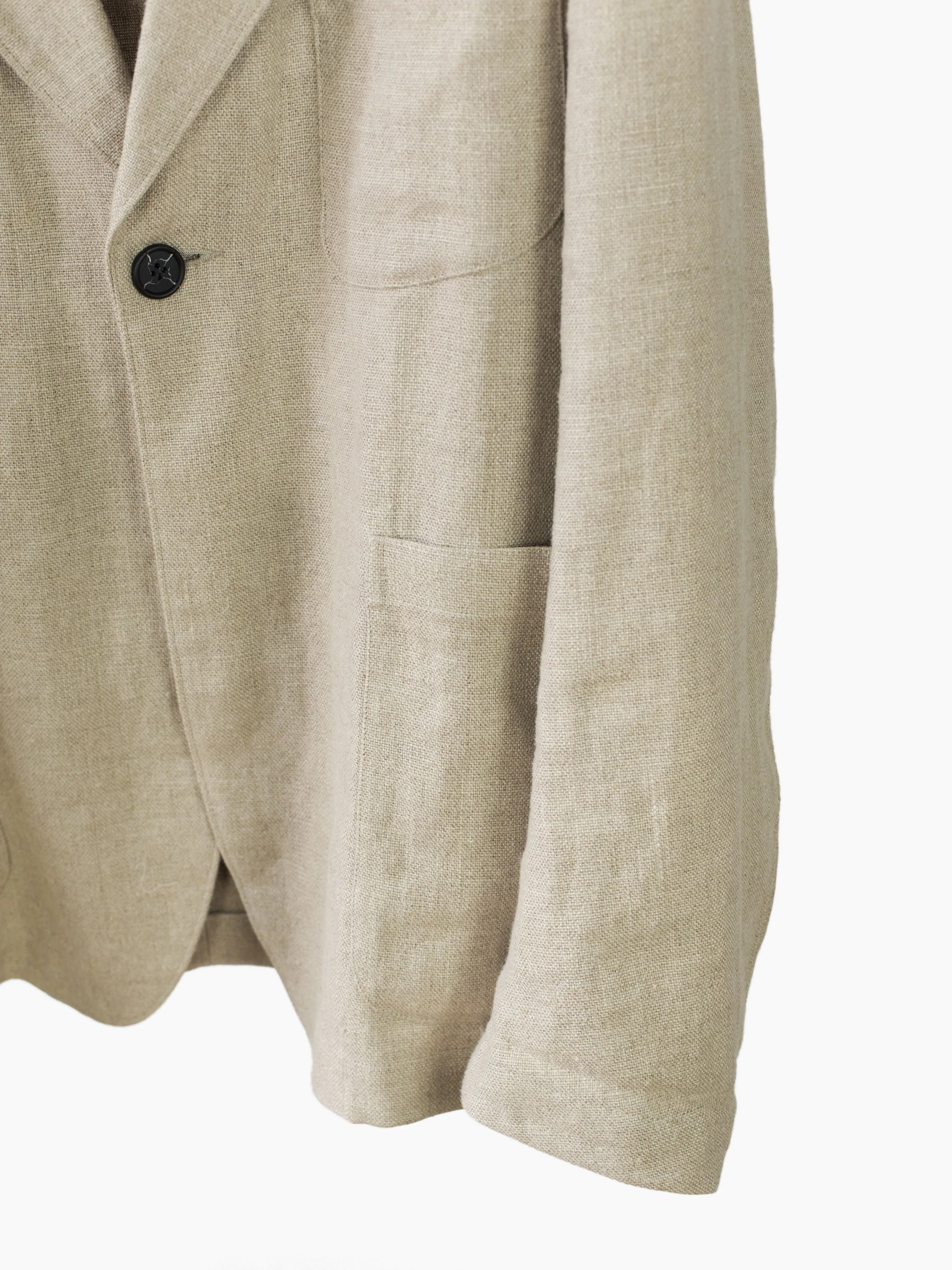 Kozaburo SS19 Linen Sack Fit SB Blazer