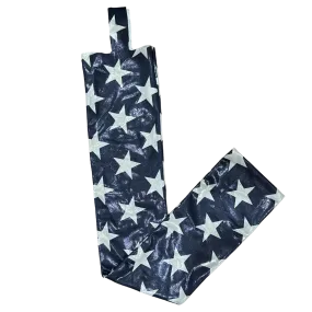 Krazy Horse Metallic Navy Tail Bag w/ White Stars