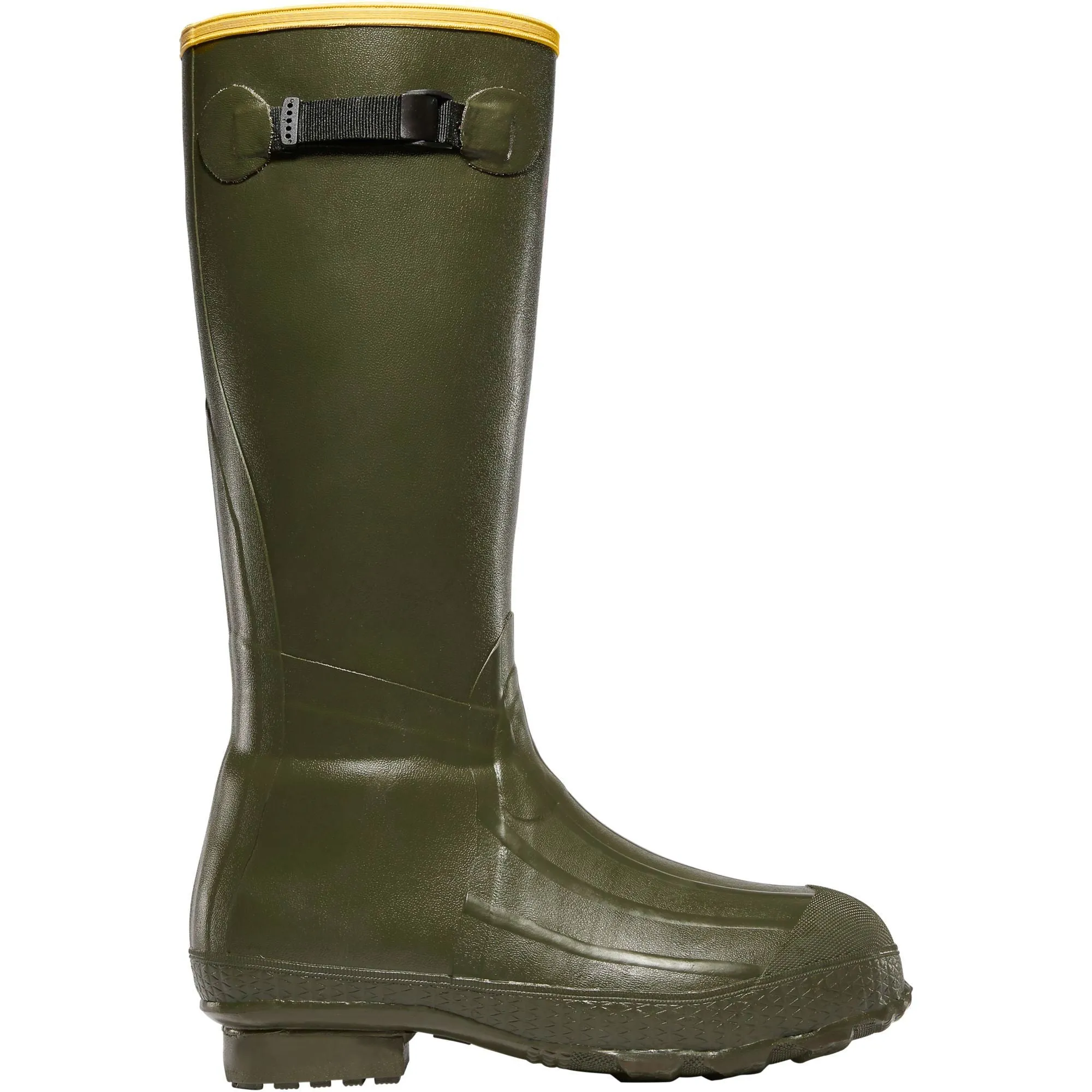 Lacrosse Men's 18 Burly Foam Insulated Rubber Boot - Green 266040