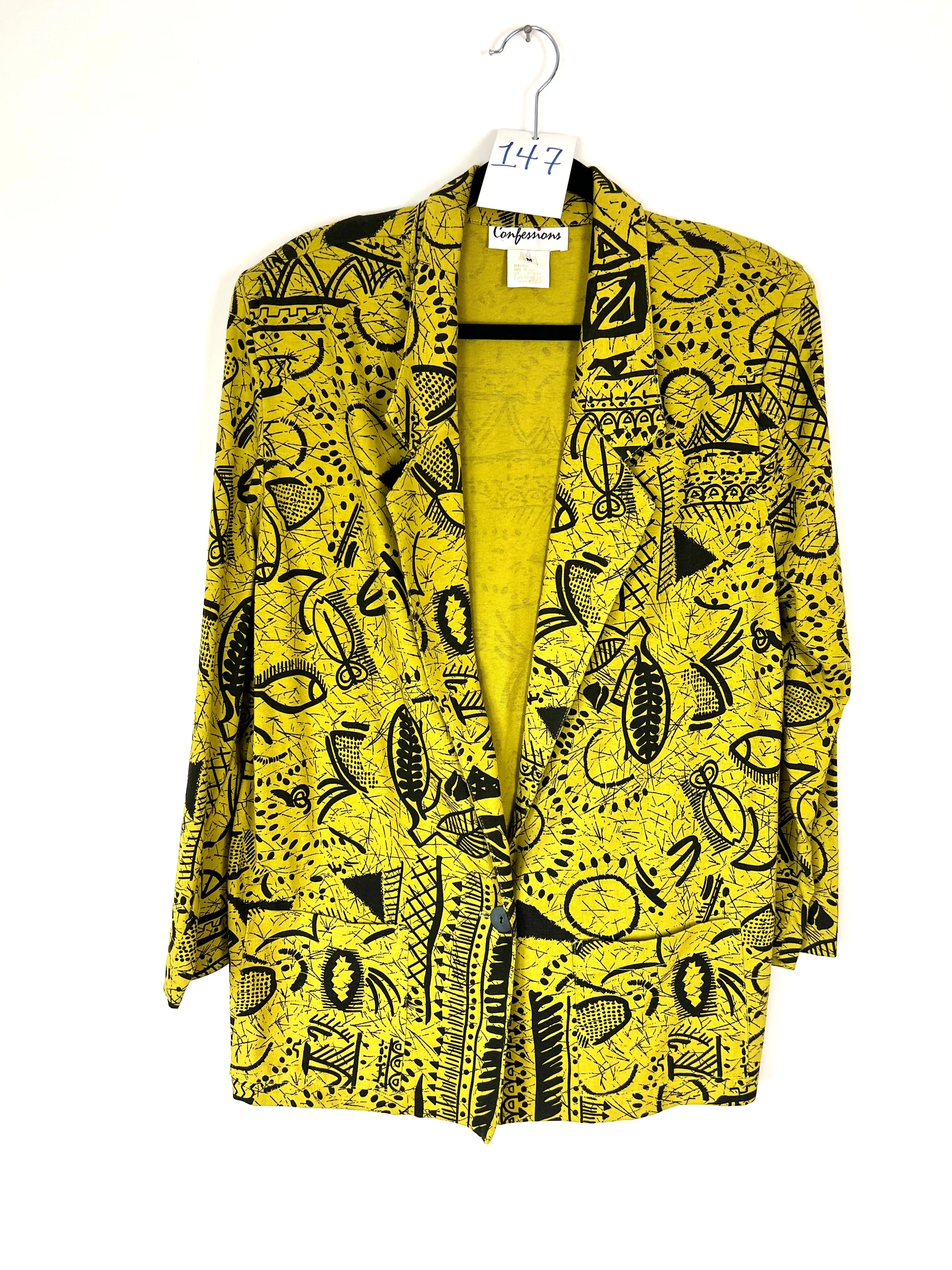 Live: 147 Lime Tribal Blazer