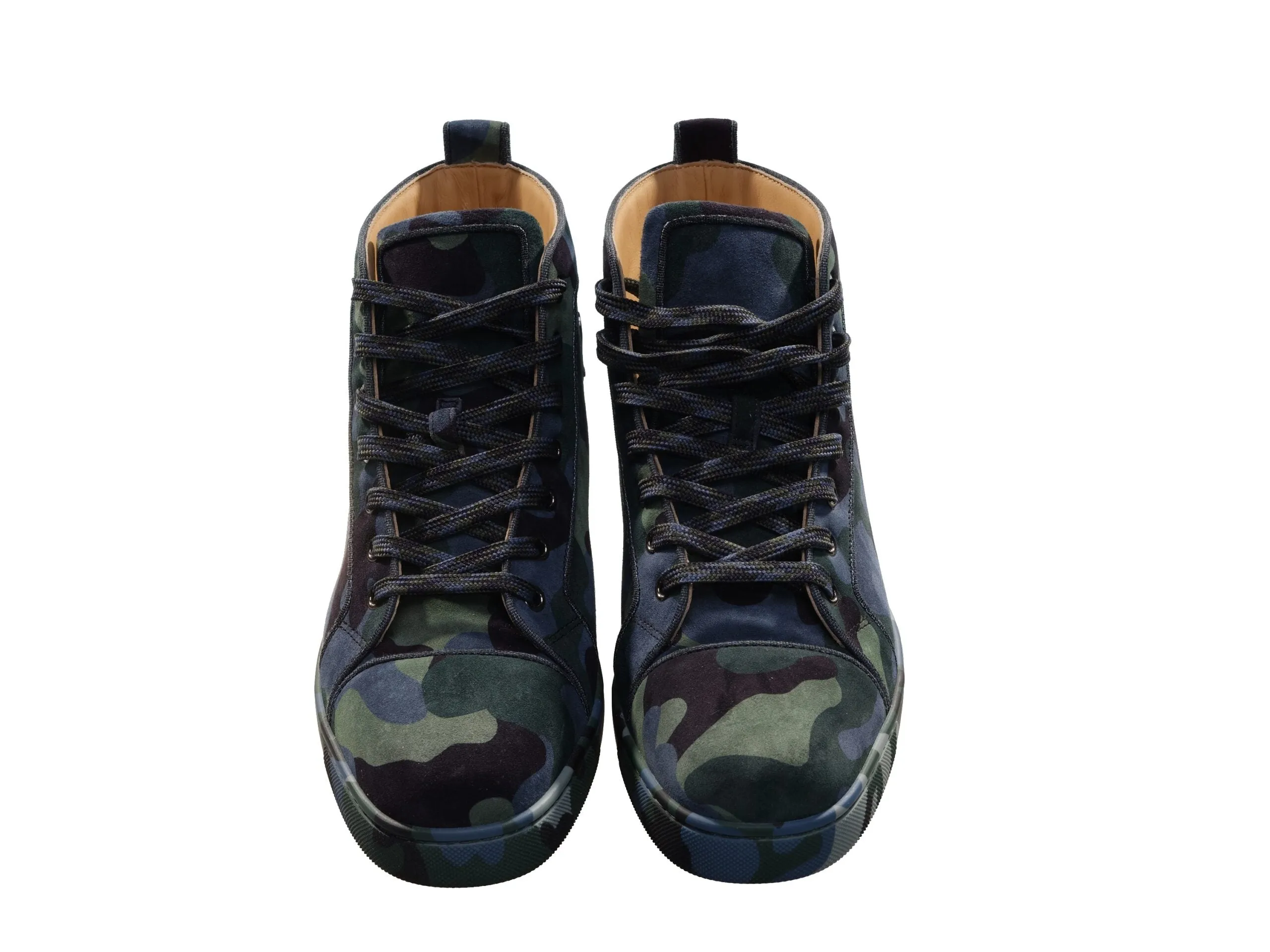 Louis Orlato Flat Camouflage High Top Sneakers