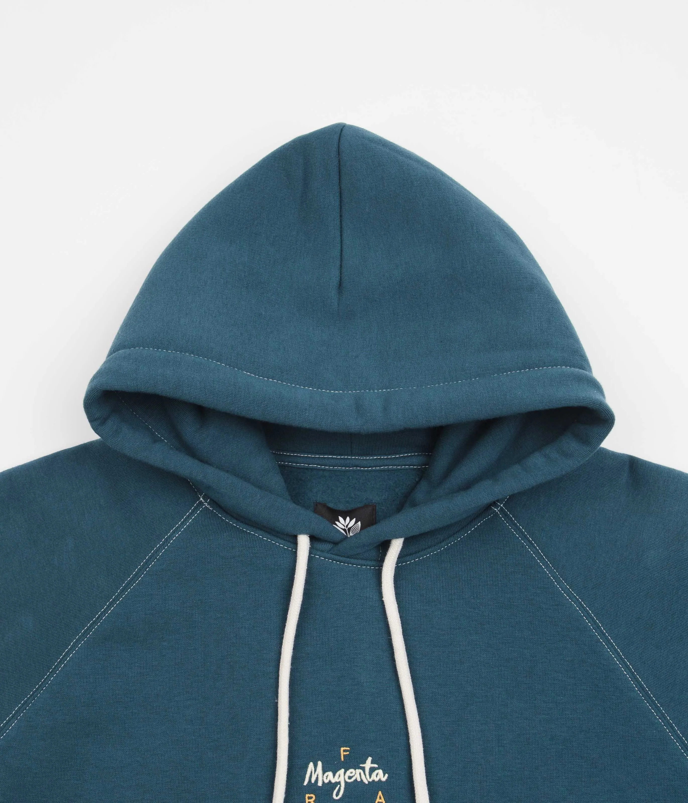 Magenta F.R.A Hoodie - Petrol Blue